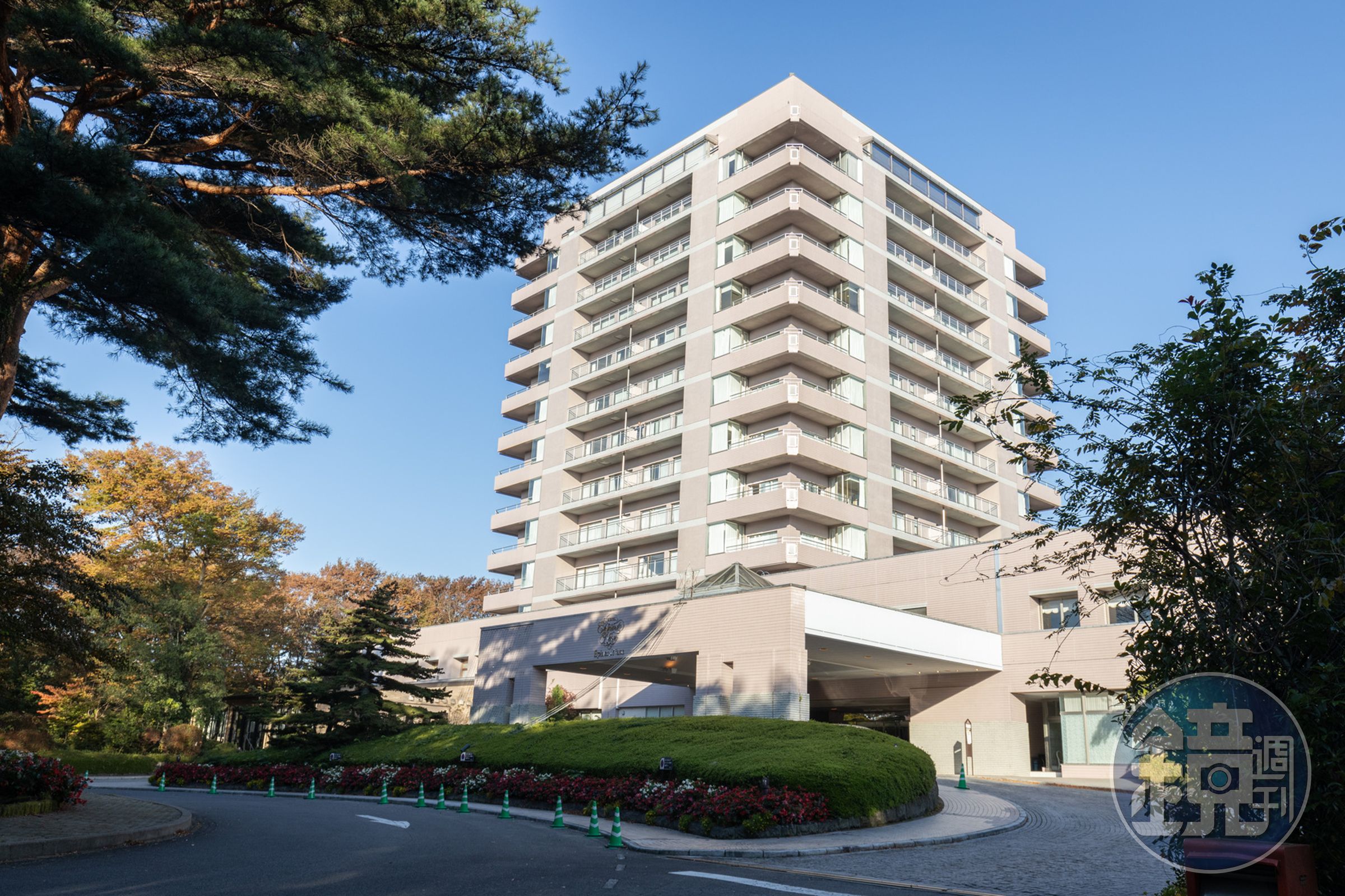 「Epinard那須酒店」為那須高原最高的建築物。