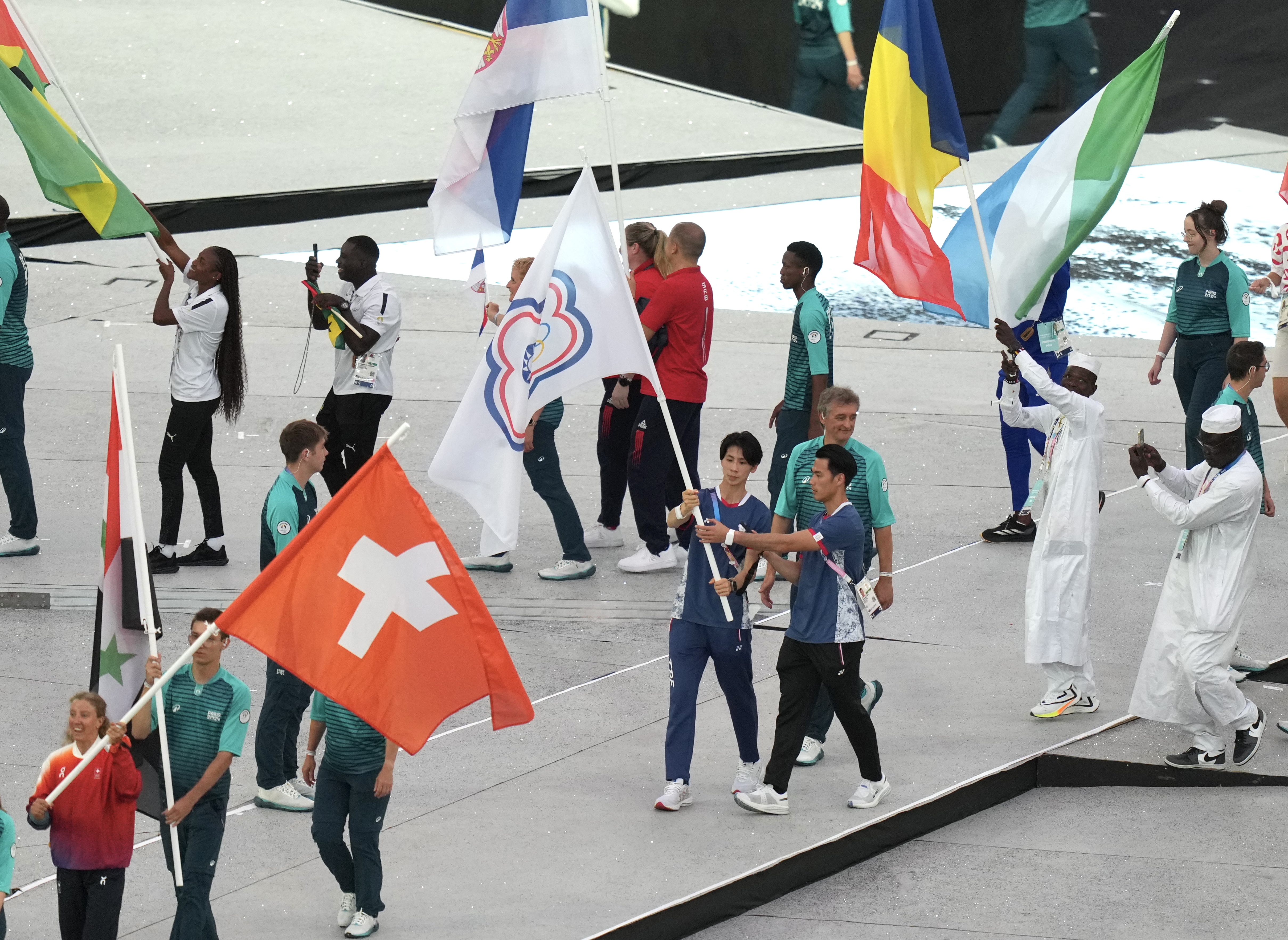 本屆奧運金牌林郁婷及其他代表隊選手，明天將凱旋歸國，桃機預告將會準備「水門禮」儀式迎接。（中華奧會提供）