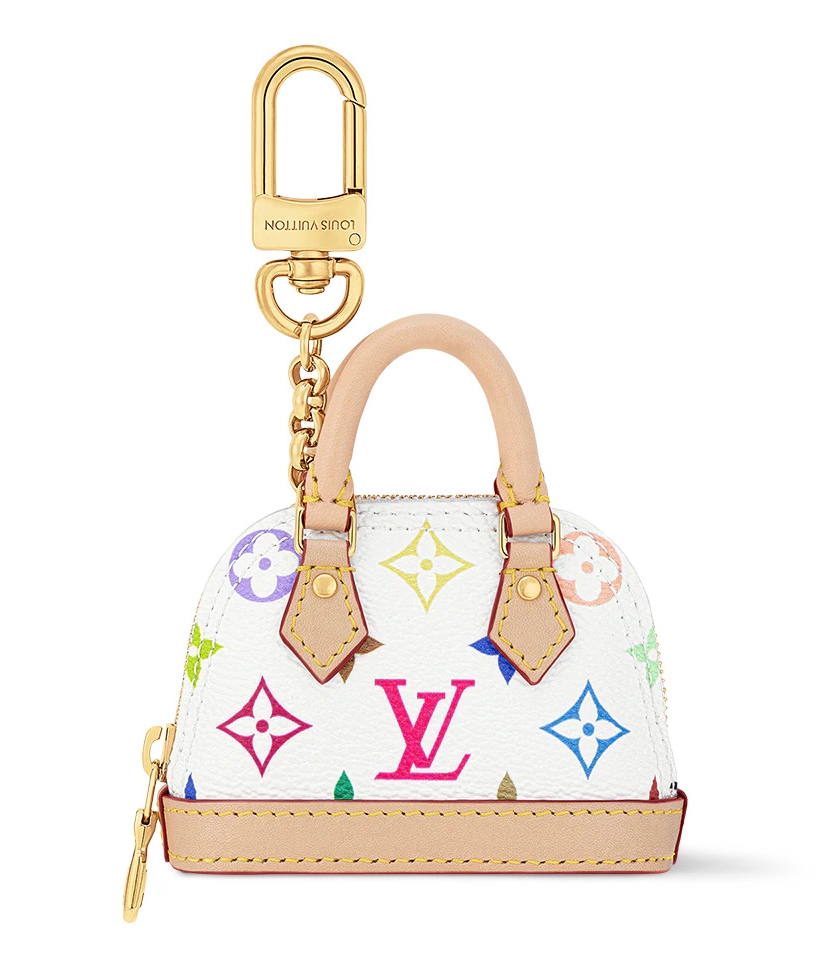 Micro Alma Monogram Multicolor鑰匙扣，NT$35,400。（路易威登提供）