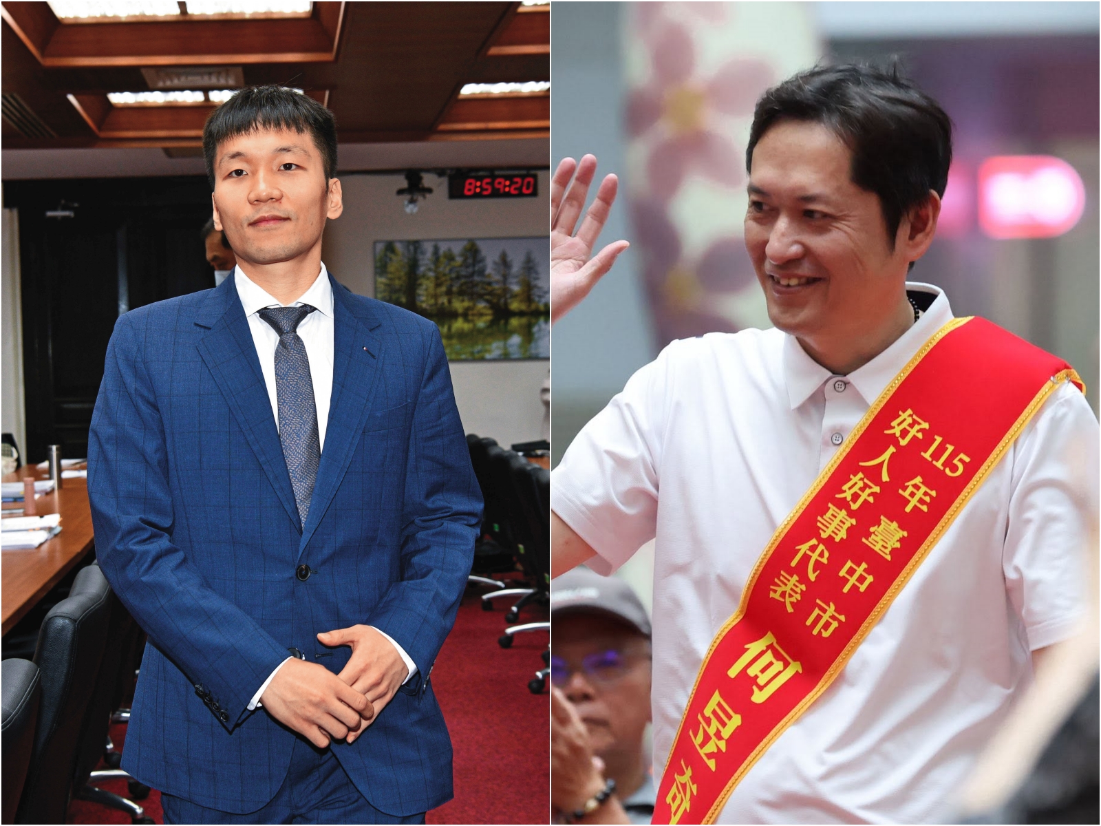日前才批評李洋改革從來不是二分法,運彩公會理事長何昱奇(右圖)今宣布9月退出運彩經營。(資料照;鏡報李智為、翻攝何昱奇臉書)