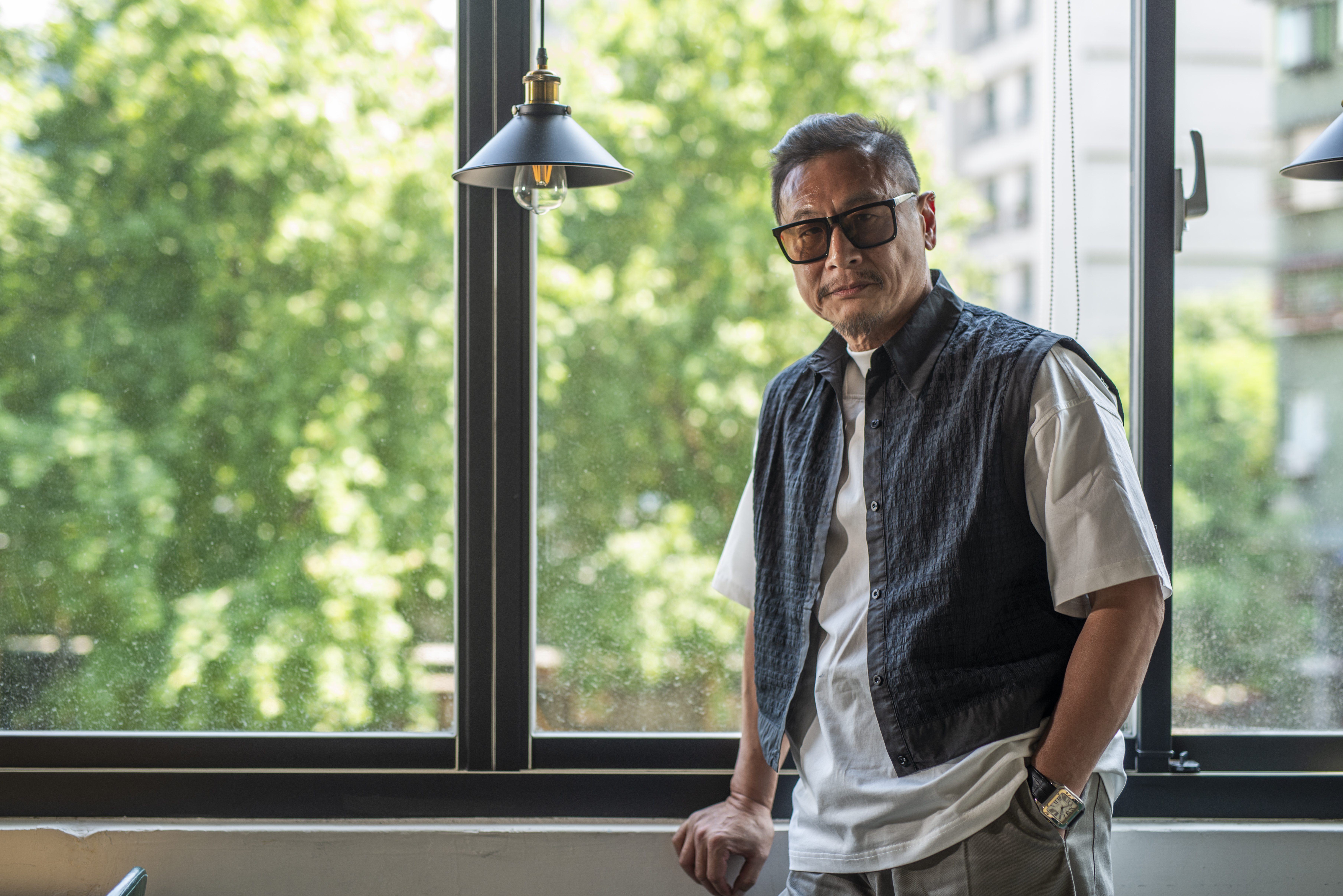 張世難得返台為《搜查瑠公圳》宣傳，未來他也有很高意願接拍台片。