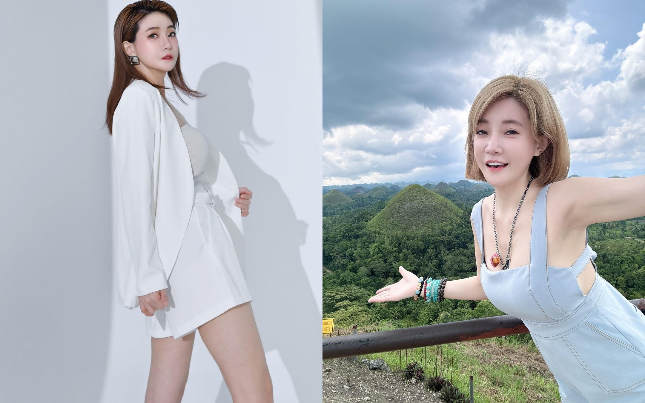 沈采霏參加錄製靈異競賽節目《靈能的挑戰》，一夕爆紅。（翻攝IG@like12302002-horz）