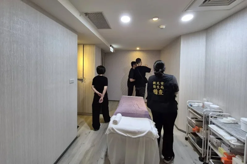 連鎖「光澤診所」也遭踢爆偷拍風波，案情持續擴大延燒。（新北市衛生局提供）