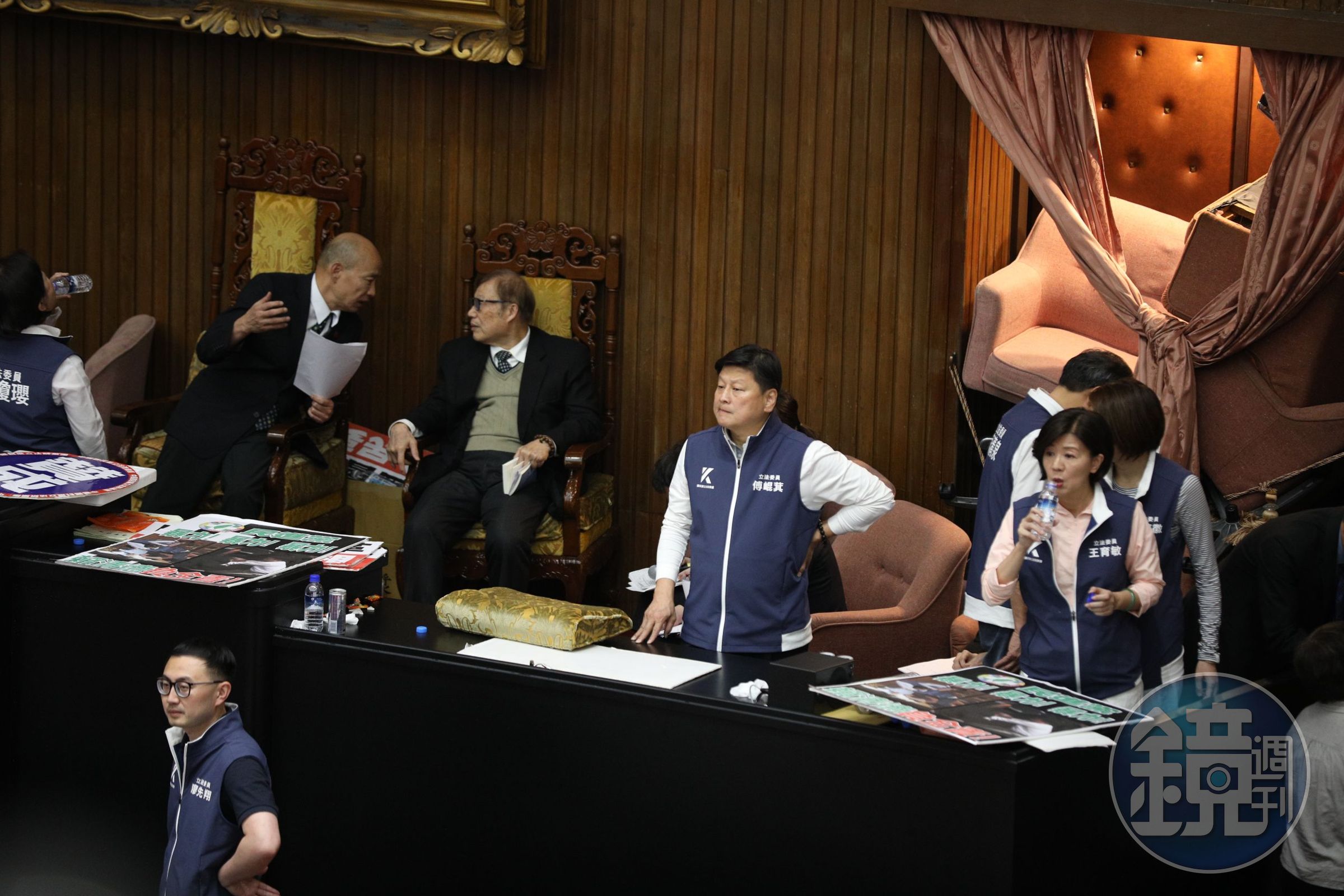 傅崐萁強調會持續推動國會改革法案，要賴清德「當家不鬧事」。