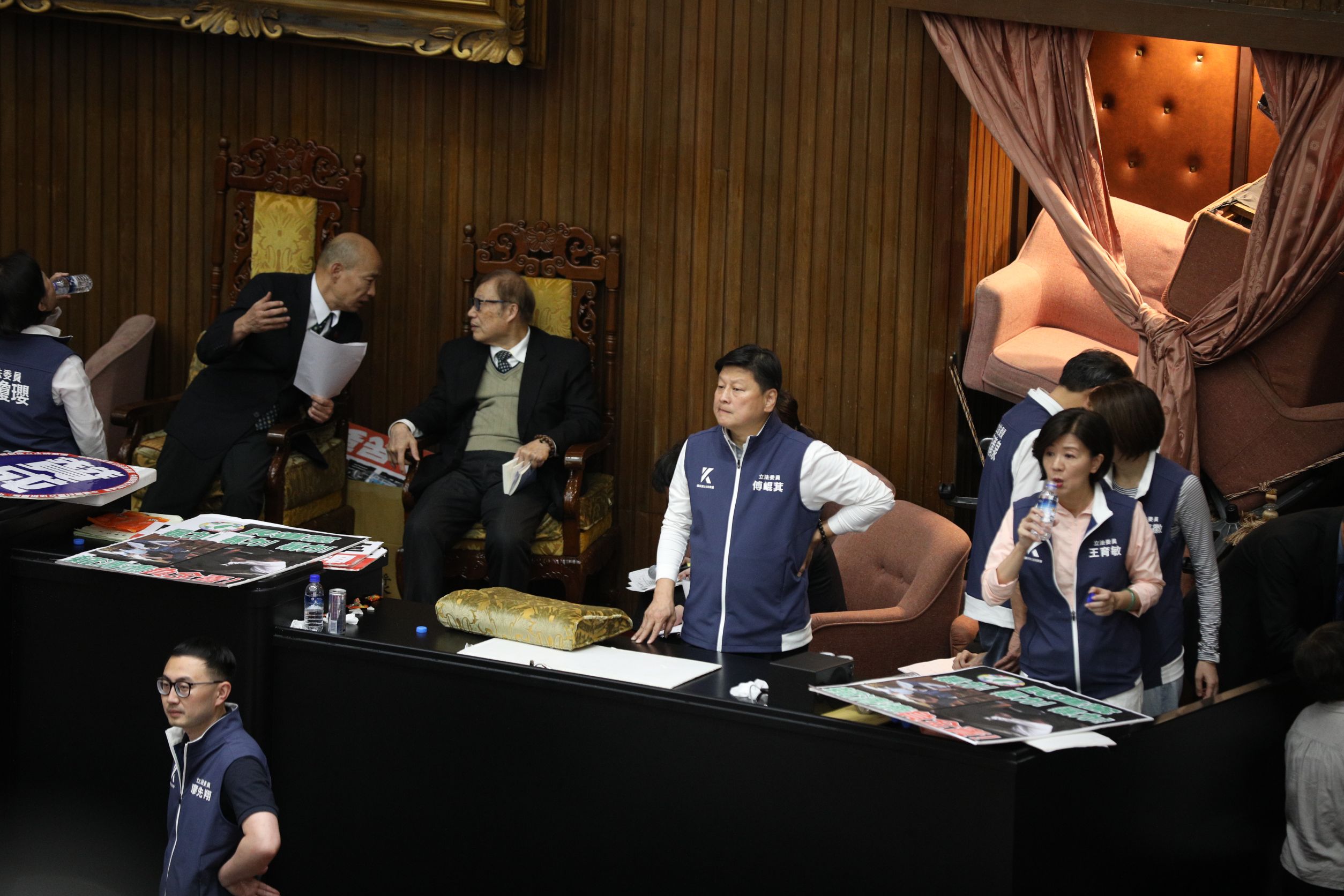 傅崐萁強調會持續推動國會改革法案,要賴清德「當家不鬧事」。