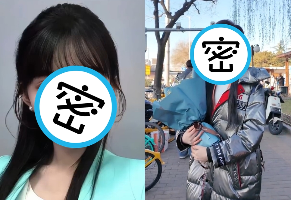 胡馨怡參加播報藝考時，被考官誤以為化妝，多次要求她卸妝。（翻攝微博）