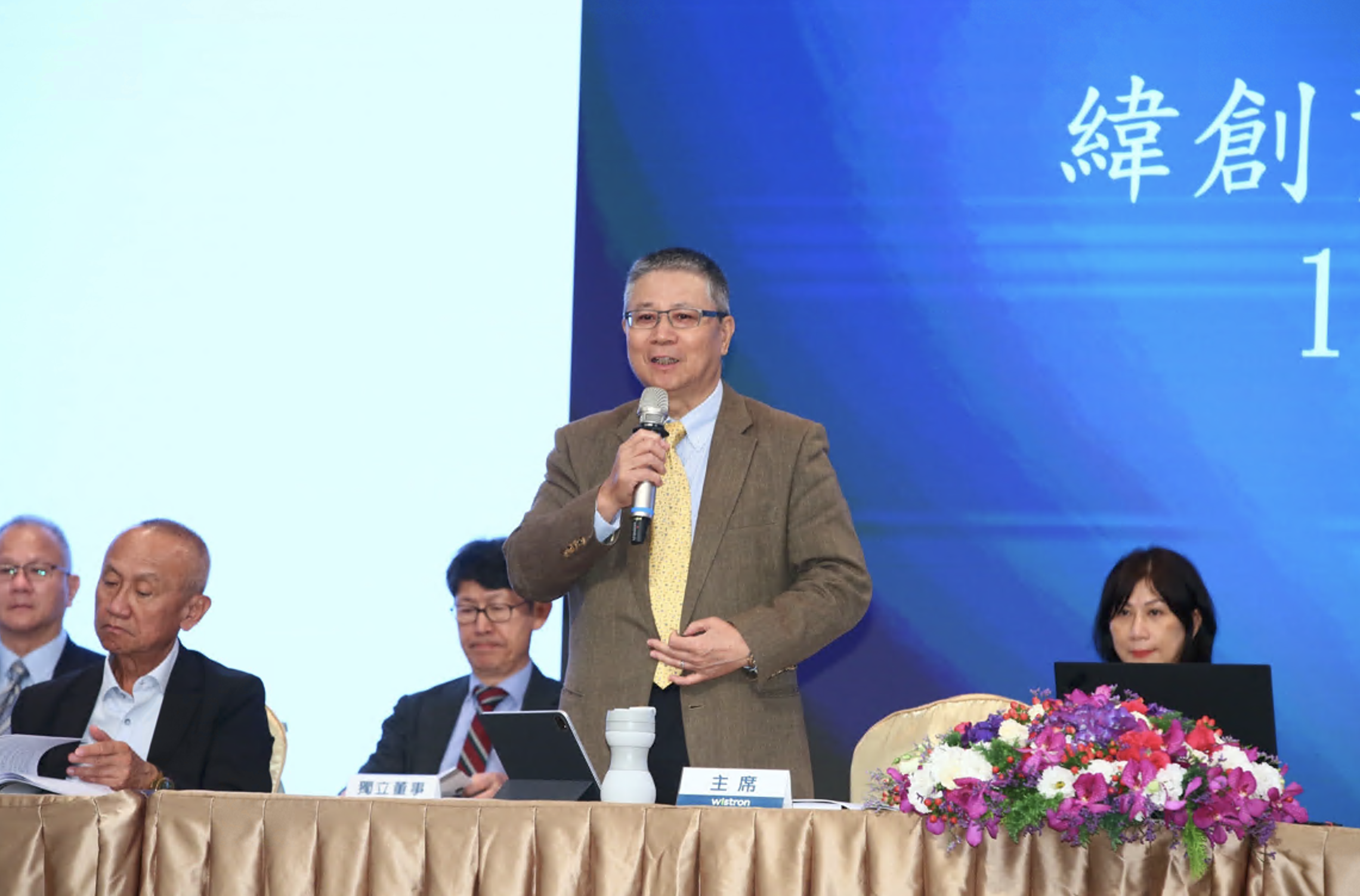 林憲銘預告，接下來可能在不同場合與黃仁勳碰面。