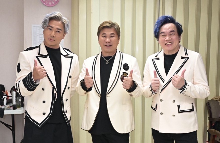 胡瓜、康康及歐弟主持的「鑽石舞台之夜」演唱會，移師台中惠蓀堂舉辦。（萬星傳播提供）