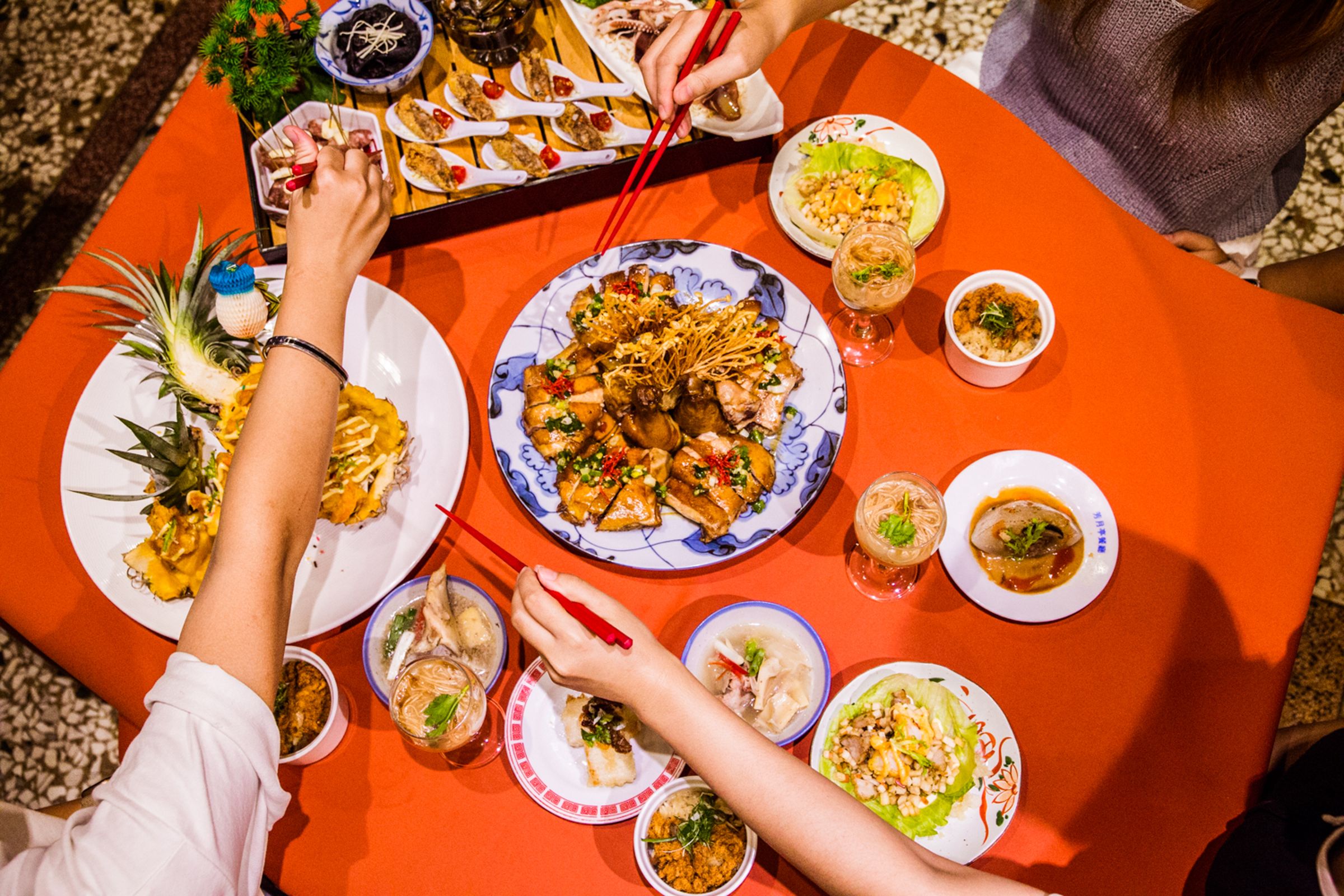 「旅庫彰化」策劃餐桌活動「芳月宴」，呈現地方飲食文化。（圖／旅庫彰化提供）