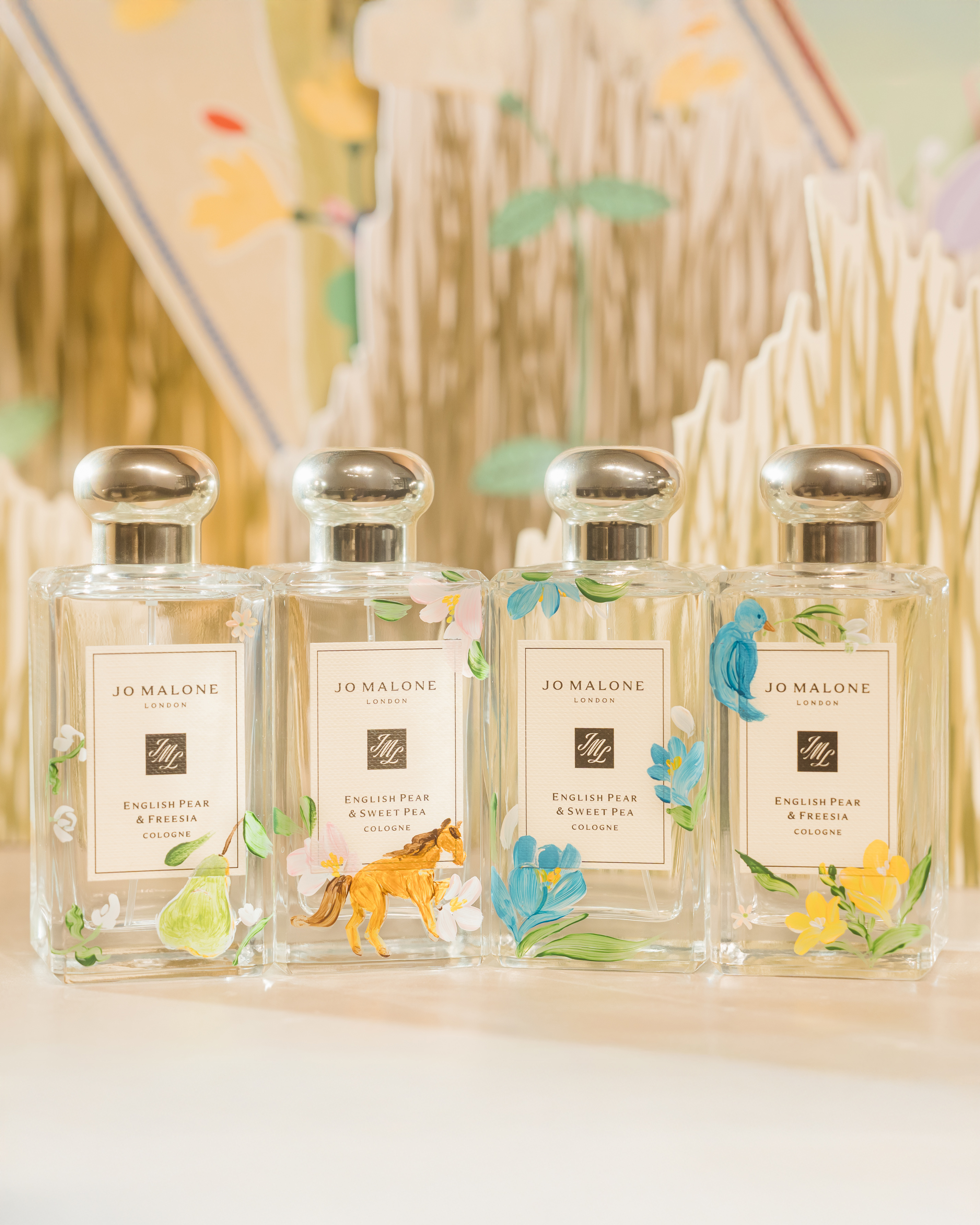 Jo Malone London英倫彩繪香水瓶活動。（Jo Malone London提供）