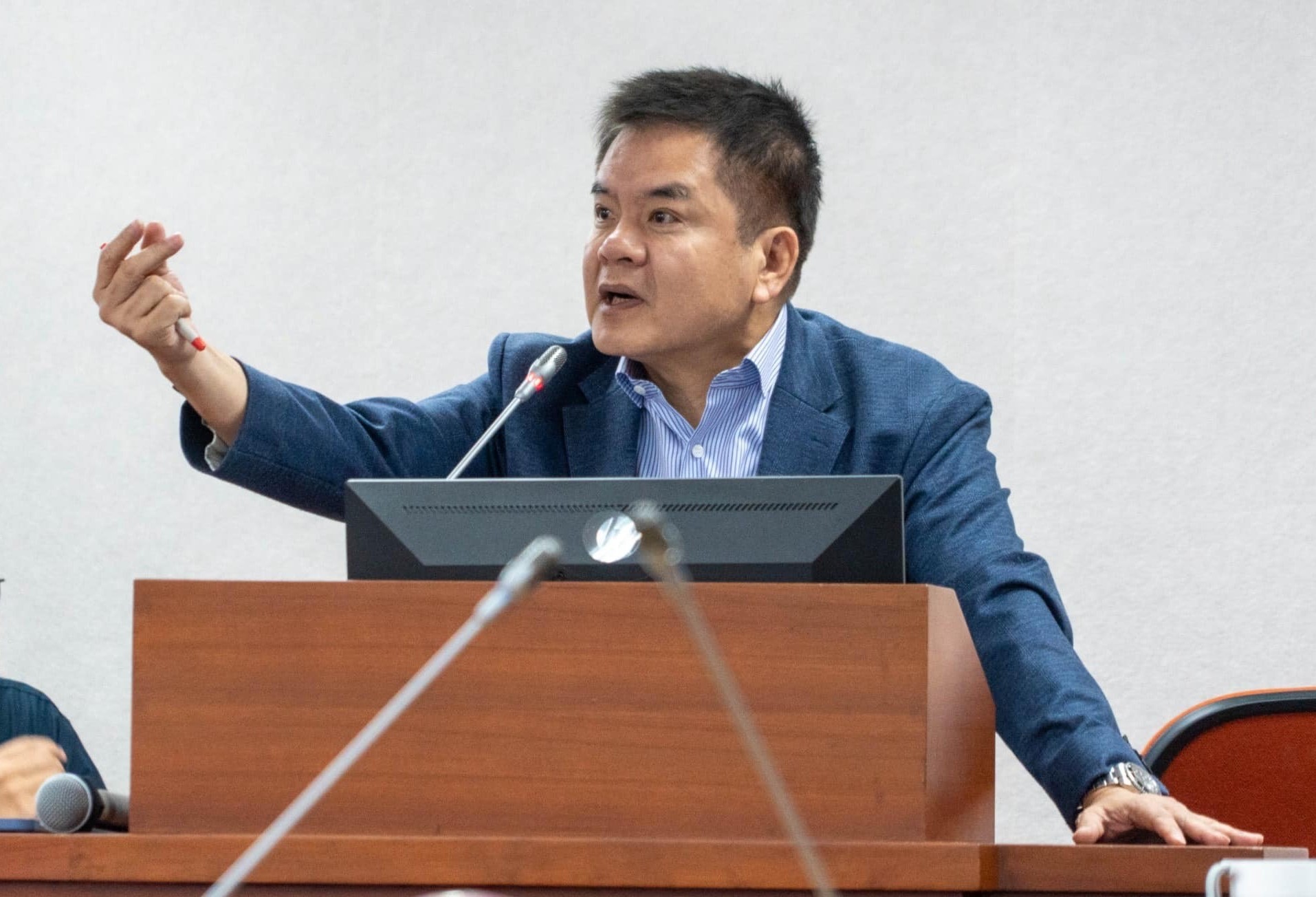 莊瑞雄早前稱若有涉賭就要切腹。（翻攝莊瑞雄臉書）