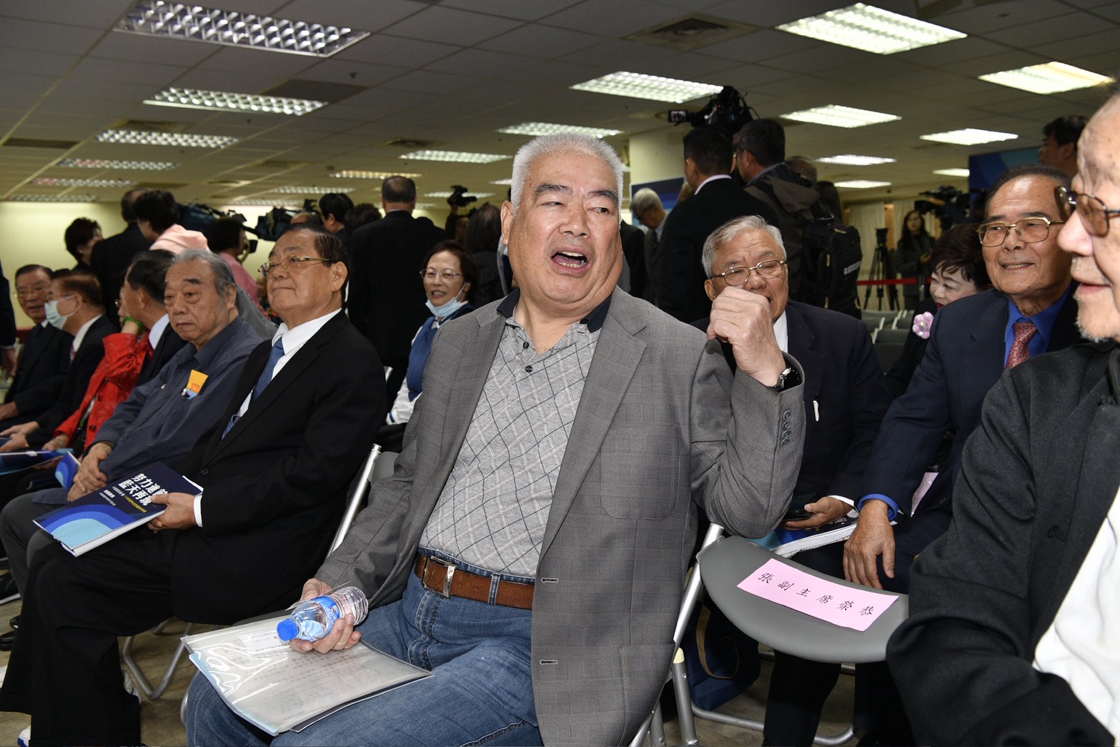 國民黨副主席季麟連為了支持傅崐萁的「3800億+N」版軍購草案，竟喊出開除韓國瑜的主張，引發黨內風暴。（資料照，鏡報李智為）