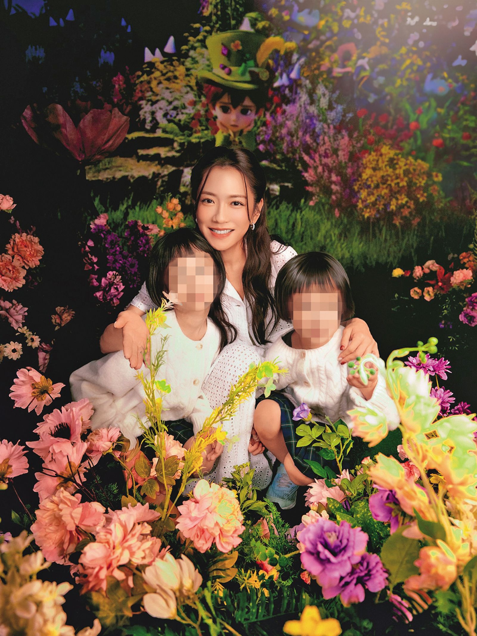 楊千霈和女兒們的關係就像朋友一樣，還會提醒她們不能像媽媽一樣閃婚。（翻攝自楊千霈IG）