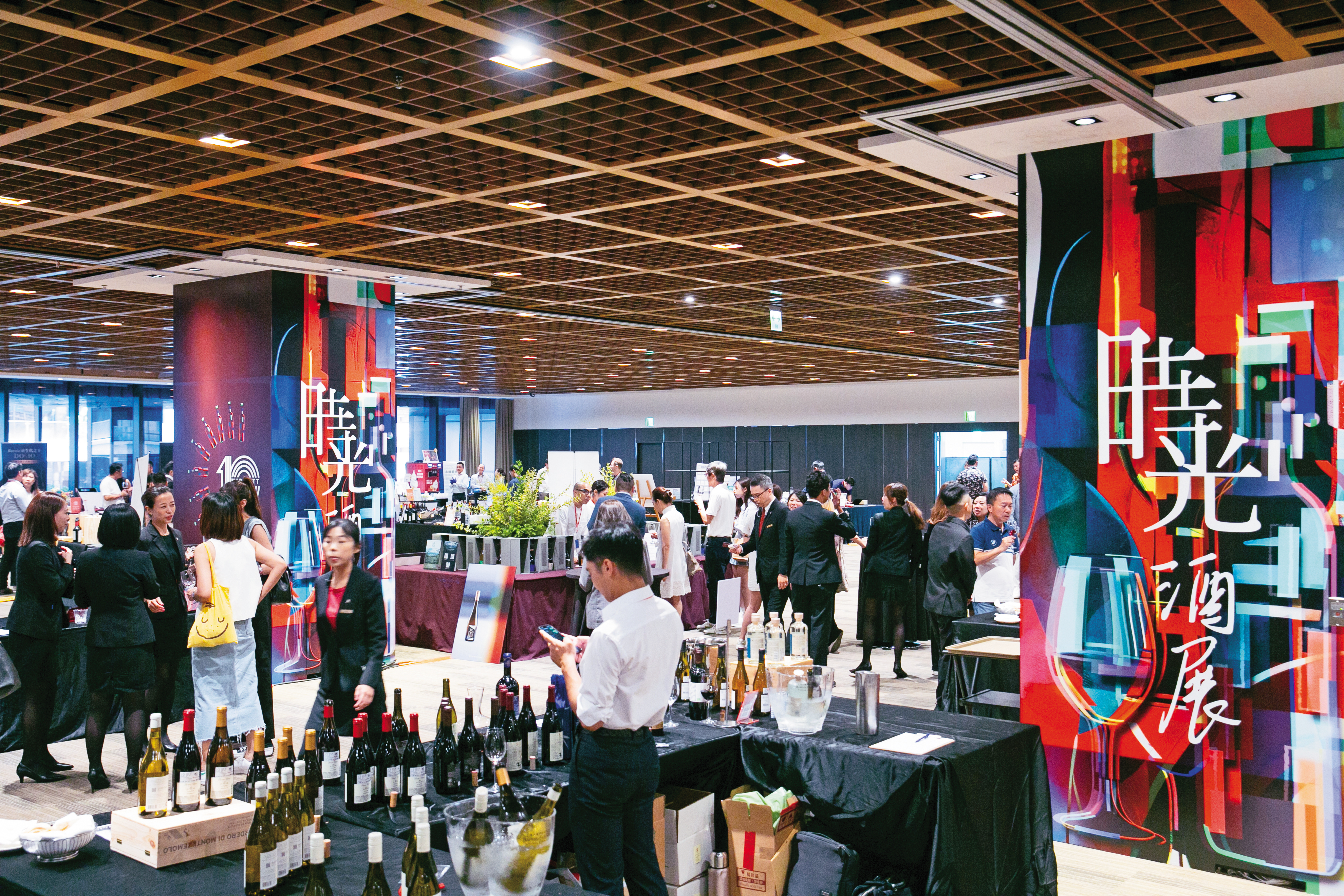 劉恆昌將聚集供應商的酒展變成一場「企業內訓」試金石，要台北萬豪也能成為辦展者。 