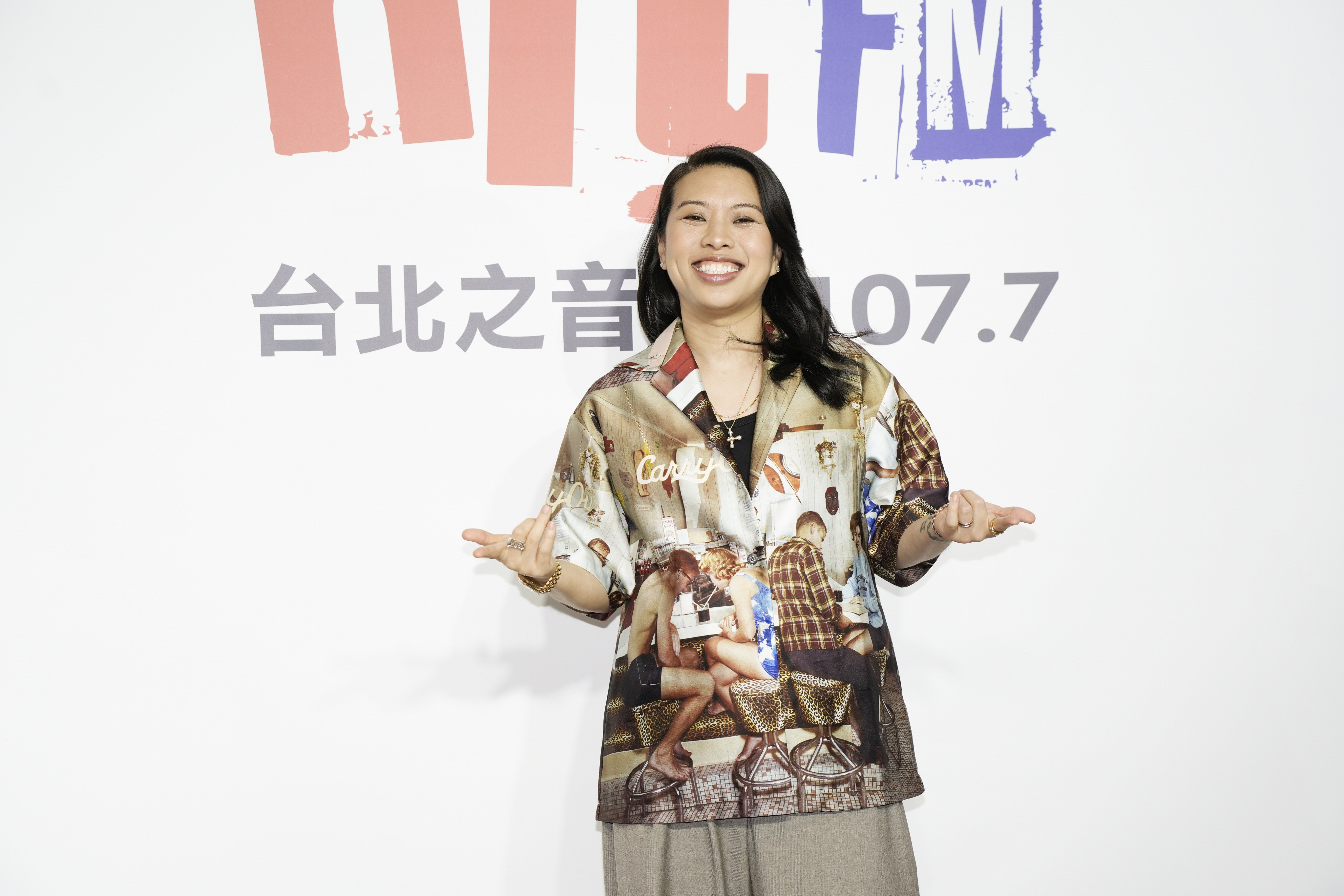 葛仲珊出席Hit Fm聯播網活動。