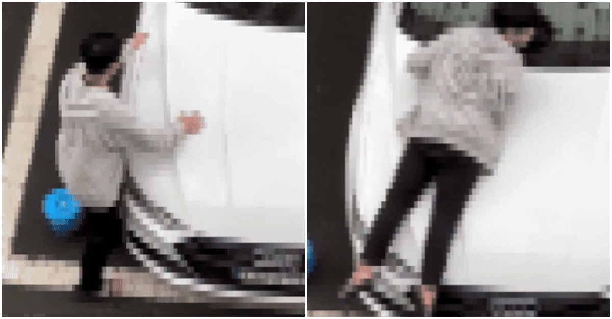 老司機真的上車了！下一秒跟車子高潮性交，驚世影像曝光。（翻自《NEWS 1》）