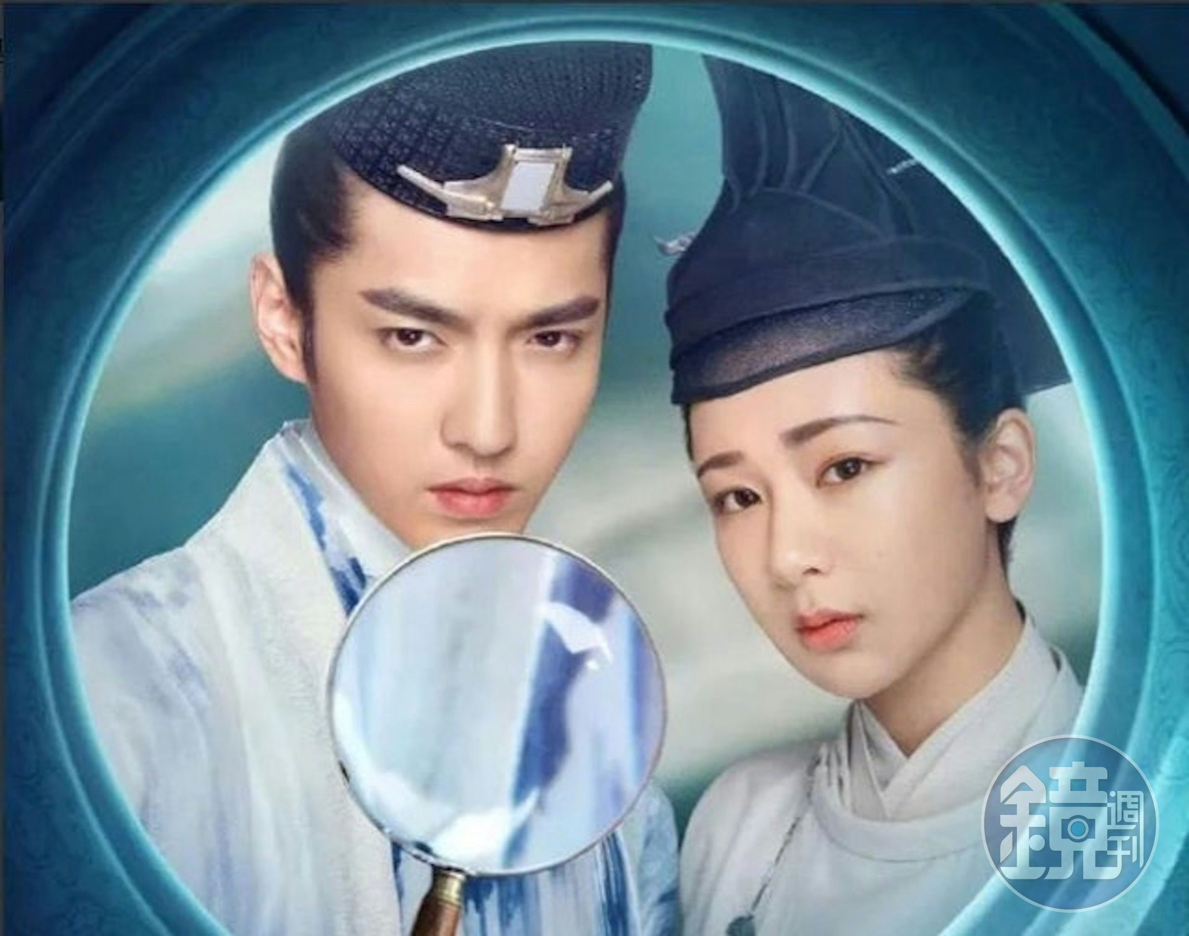楊紫（右）與吳亦凡主演的陸劇《青簪行》因吳亦凡入獄被雪藏，經過重拍後改名《簪中錄》，有望今年播映。（網路圖片）