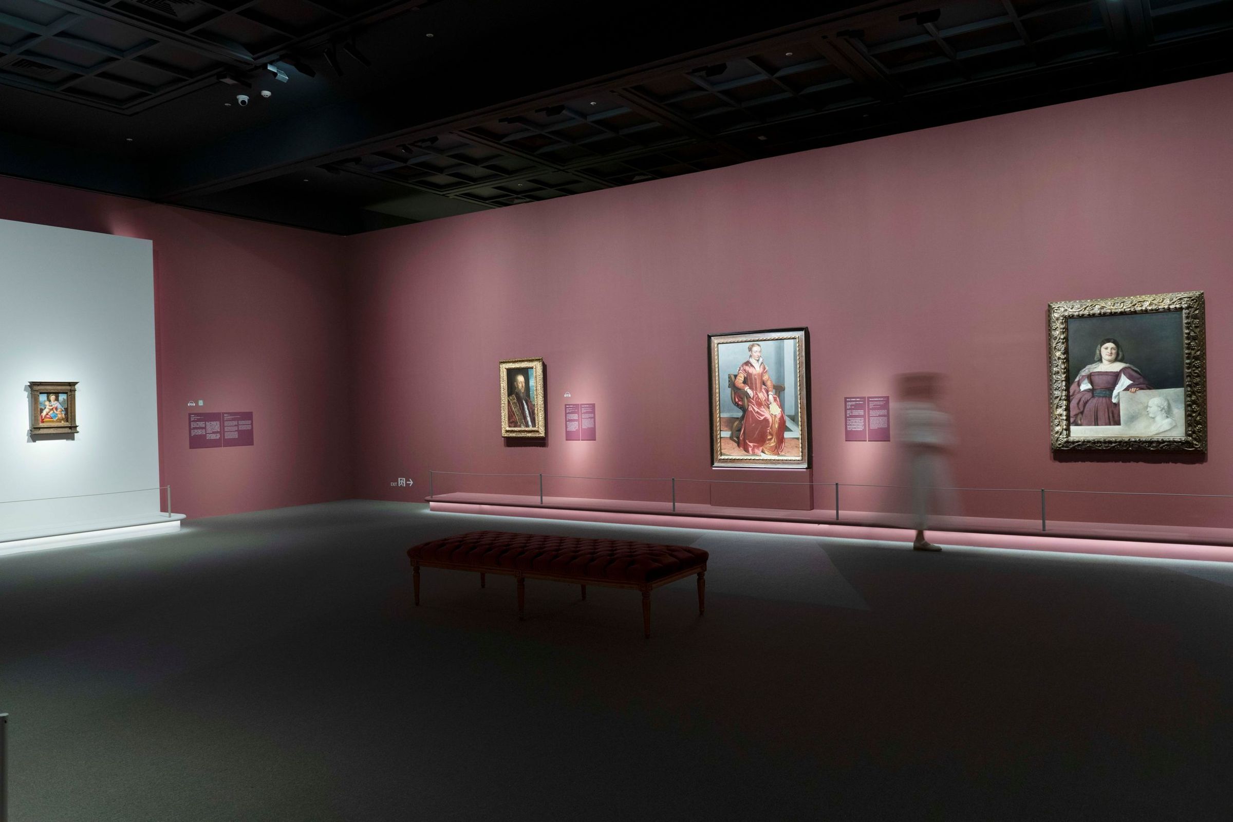 奇美博物館《英國國家藝廊珍藏展》第一單元「人文的甦醒：歐洲文藝復興繪畫」。（奇美博物館提供）