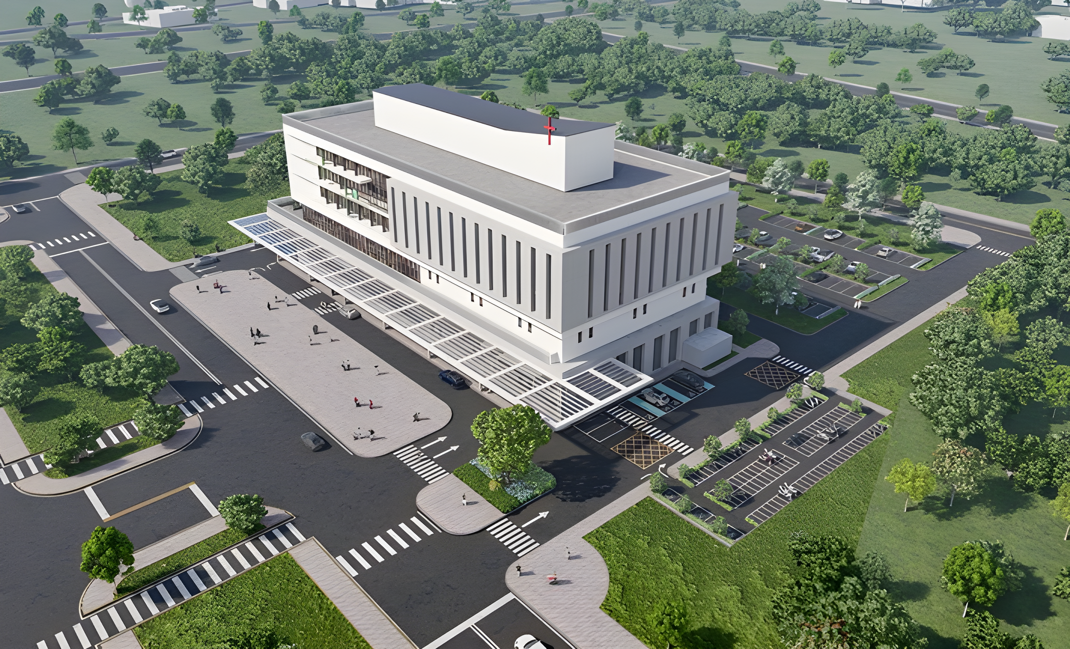 彰化田中基督教醫院第一期工程，預計將於今年下半年動工。（圖／田中基督教醫院）