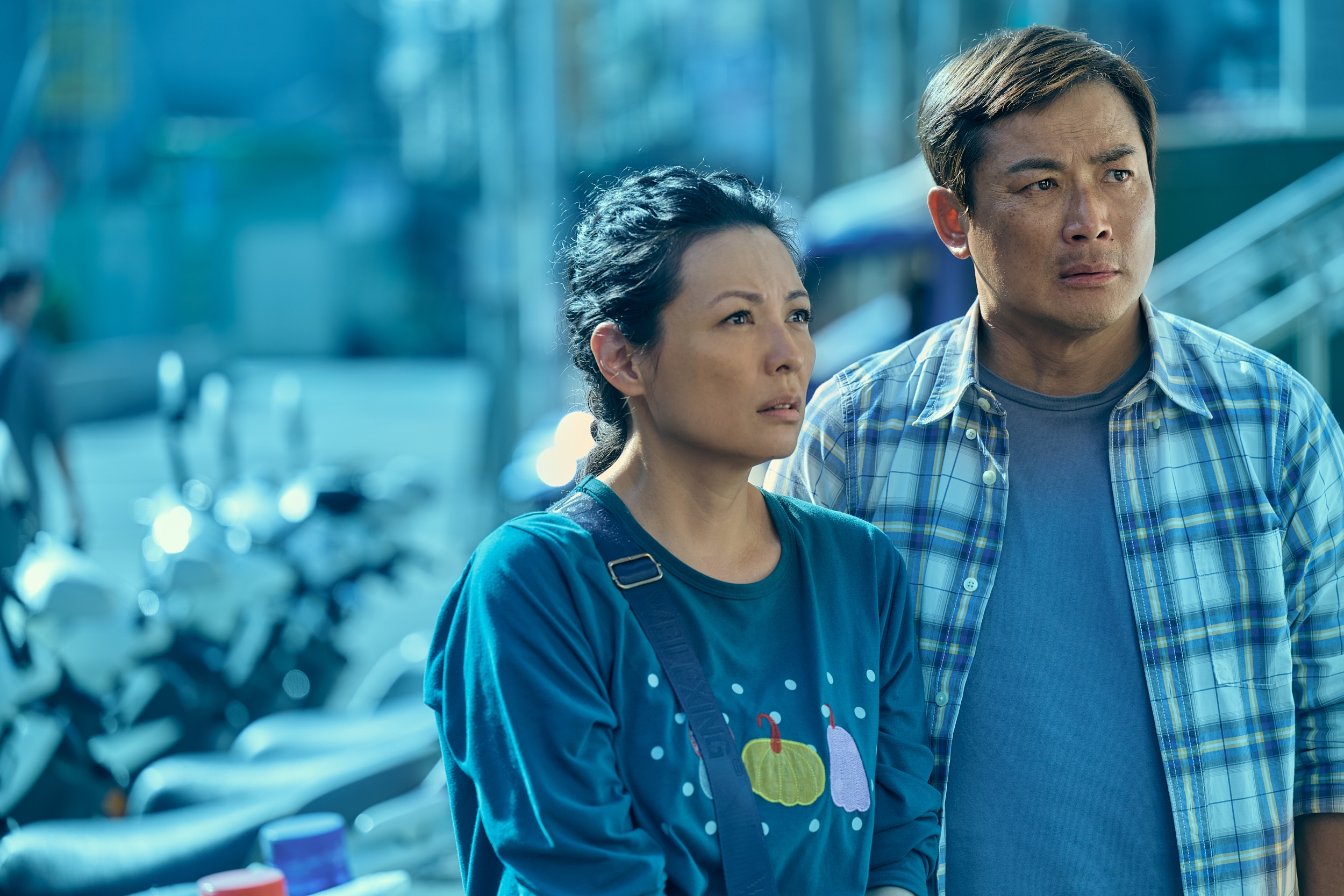江宏恩、陳孝萱演出李沐最溫暖父母組合 收穫觀眾一致好評。（Netflix提供）