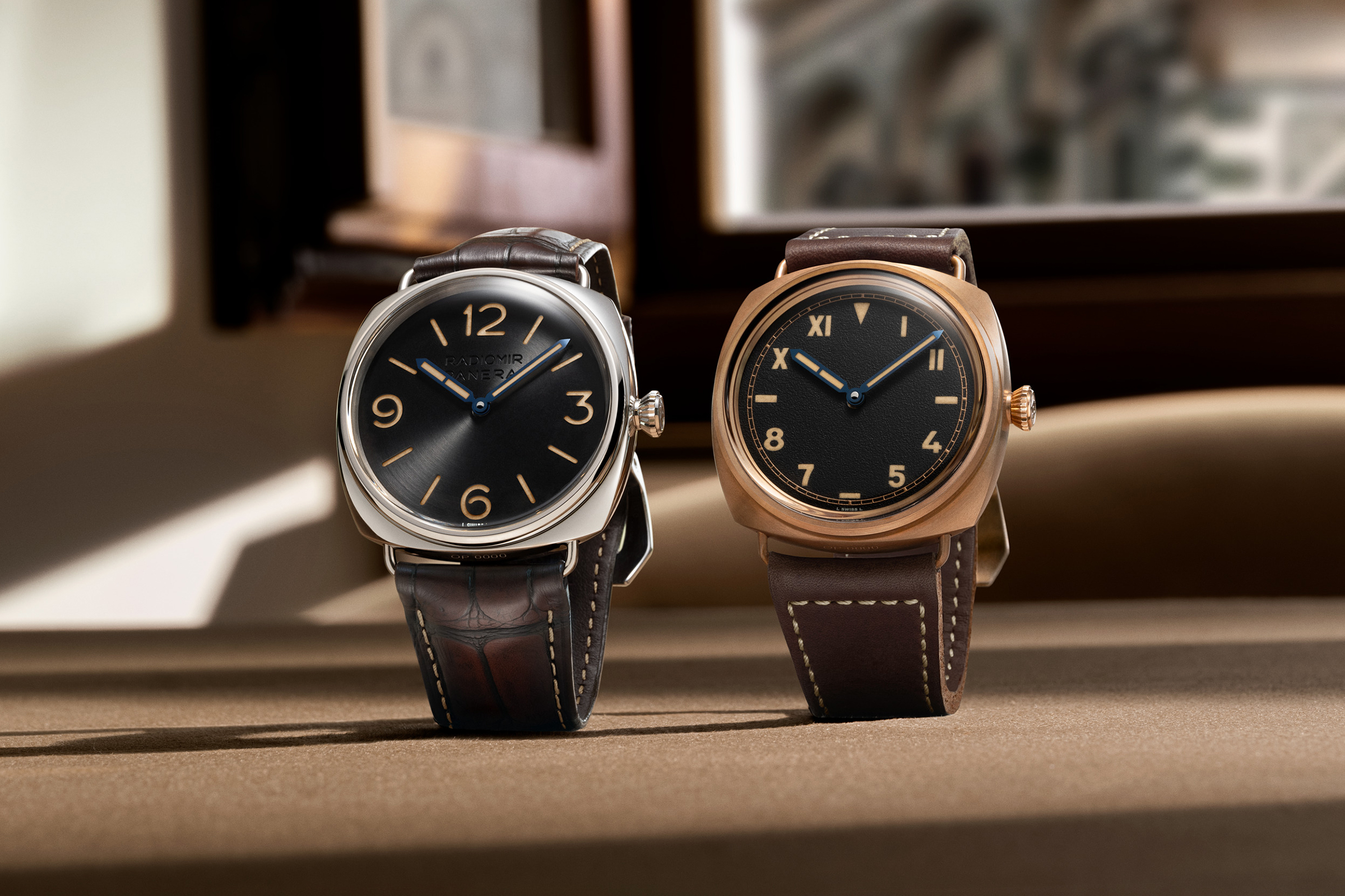 沛納海最新的Radiomir Viaggio nel Tempo體驗版套錶組，全球限量30組，定價14.5萬歐元，折合台幣約540萬元。