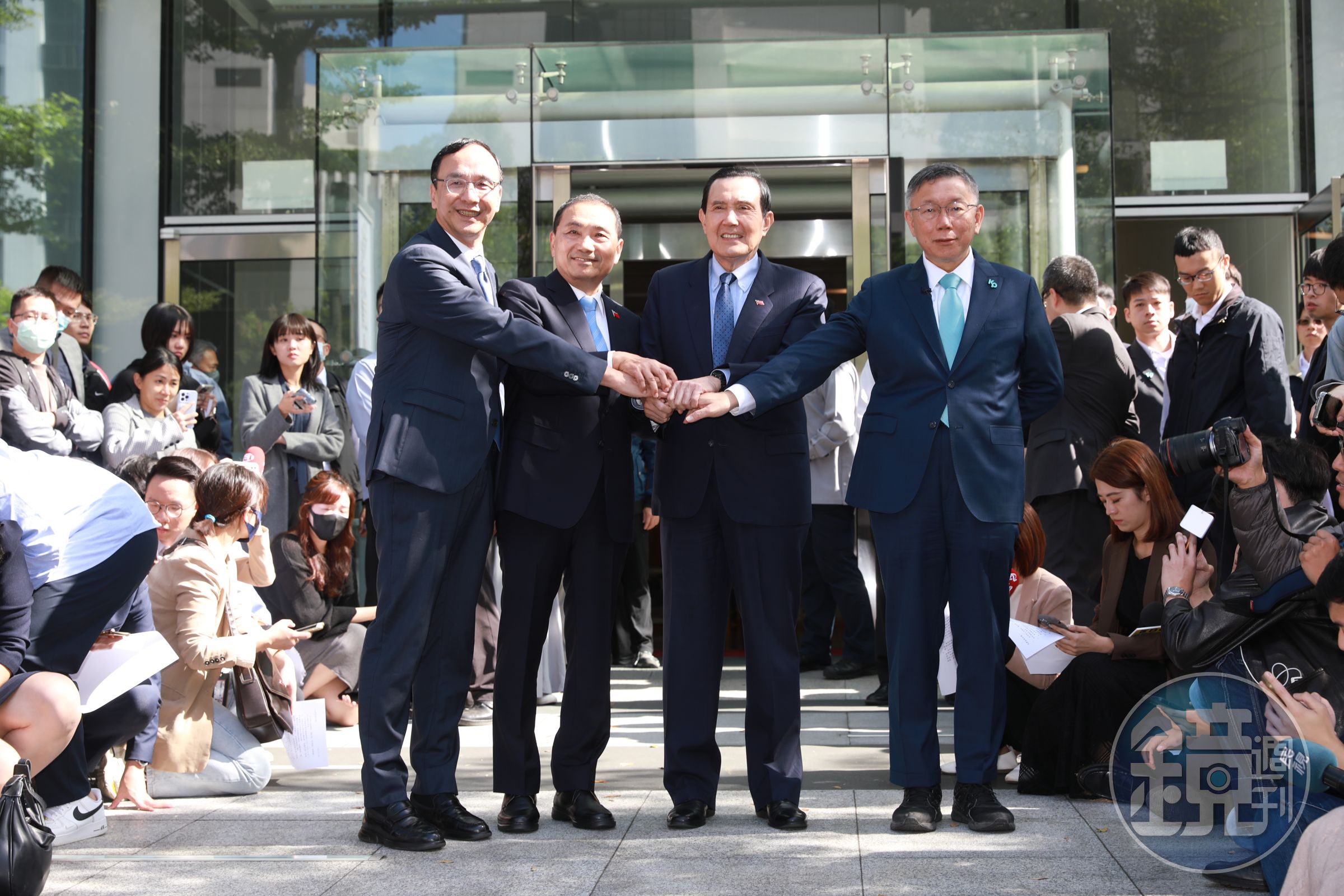 國民黨與民眾黨雖不斷討論「藍白合」，但至今仍沒有結果。（本刊資料照）