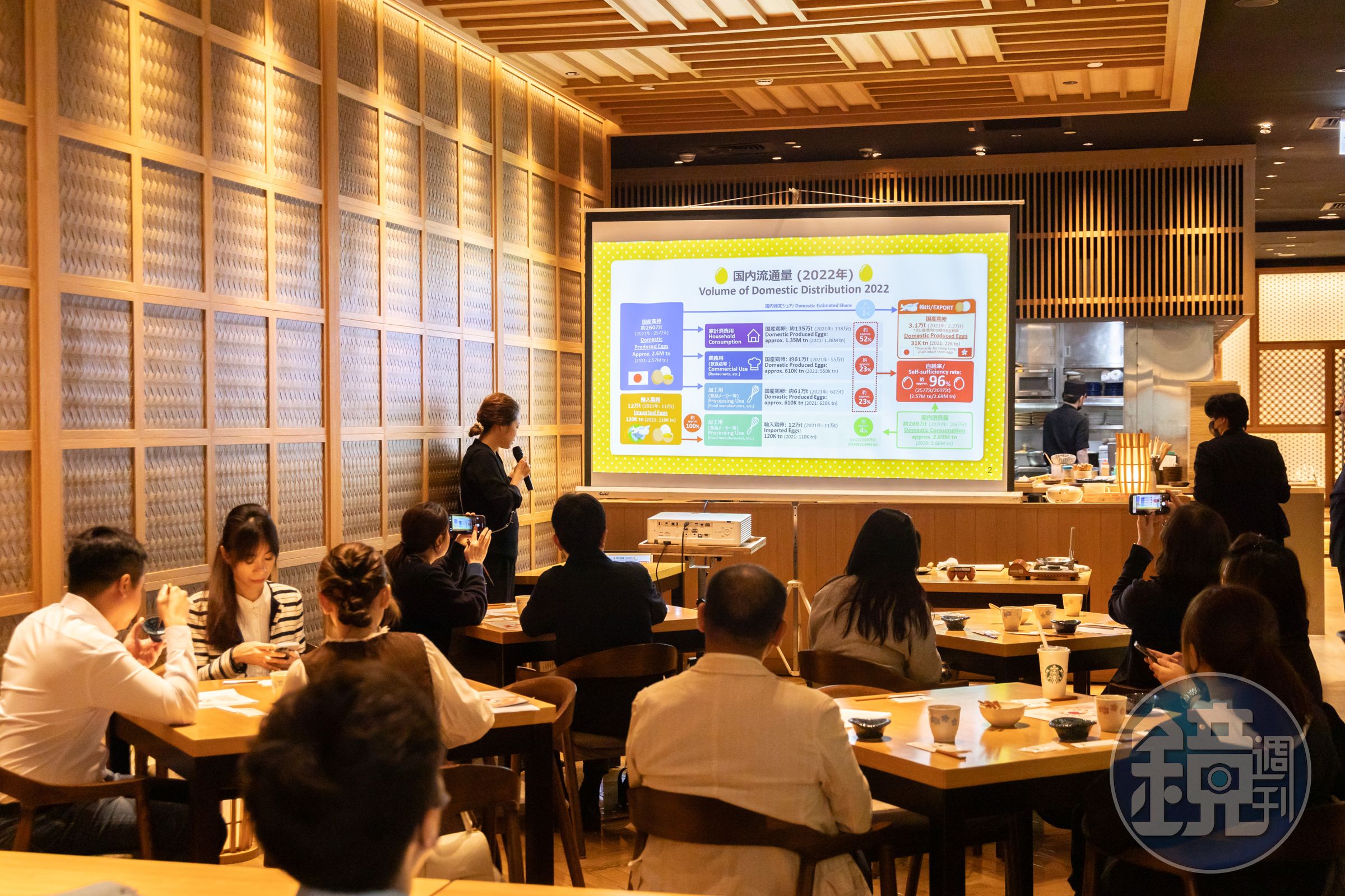 日本雞卵輸出協議會和日本養雞協會來台舉辦微型雞蛋試吃會，推廣日本雞蛋的美味。