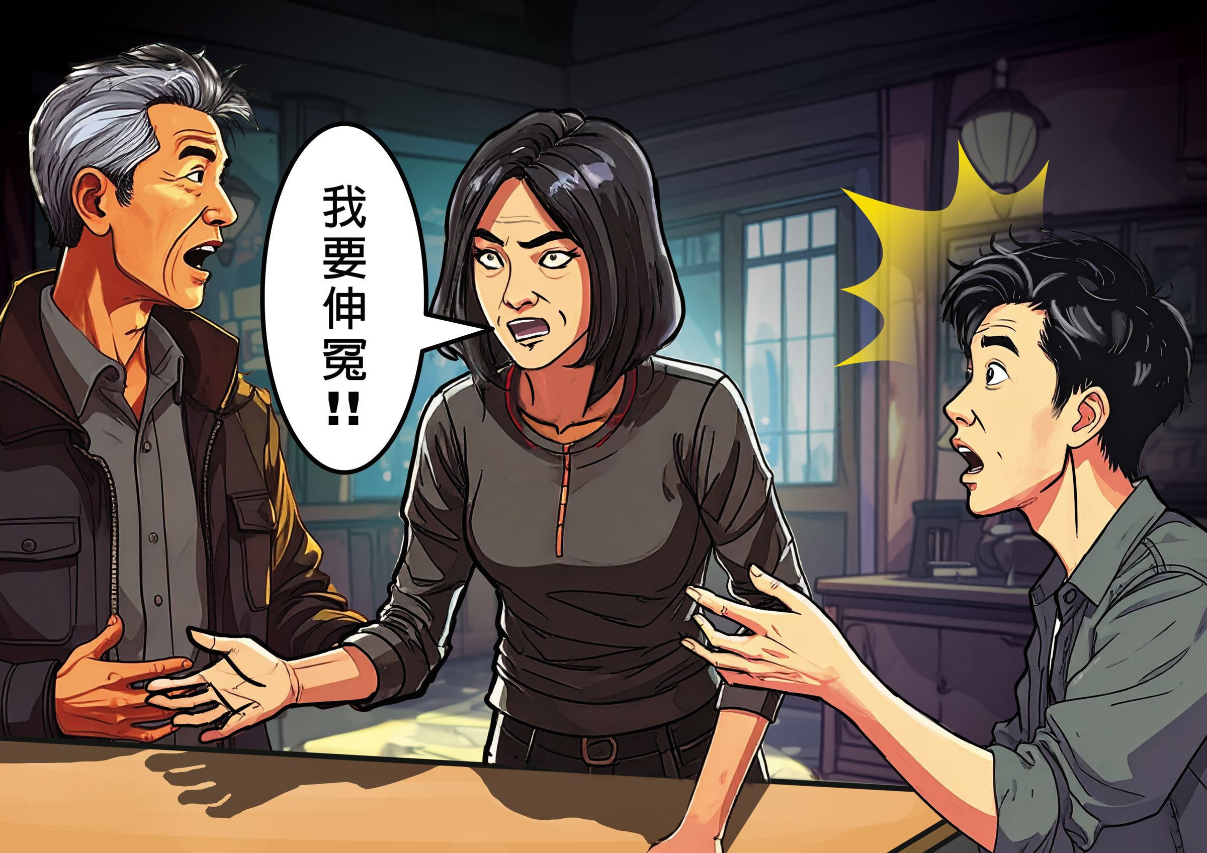 曾姓少女的屍體被發現後，她的姨媽自稱被附身，哭喊著要伸冤。