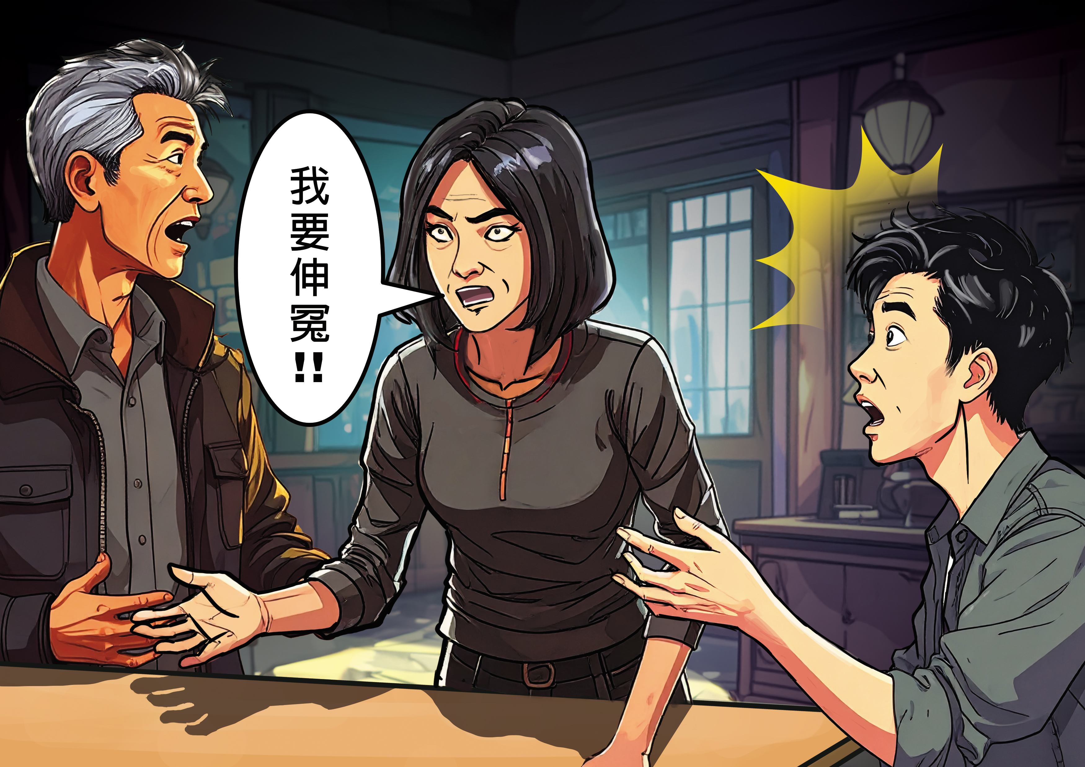 曾姓少女的屍體被發現後，她的姨媽自稱被附身，哭喊著要伸冤。