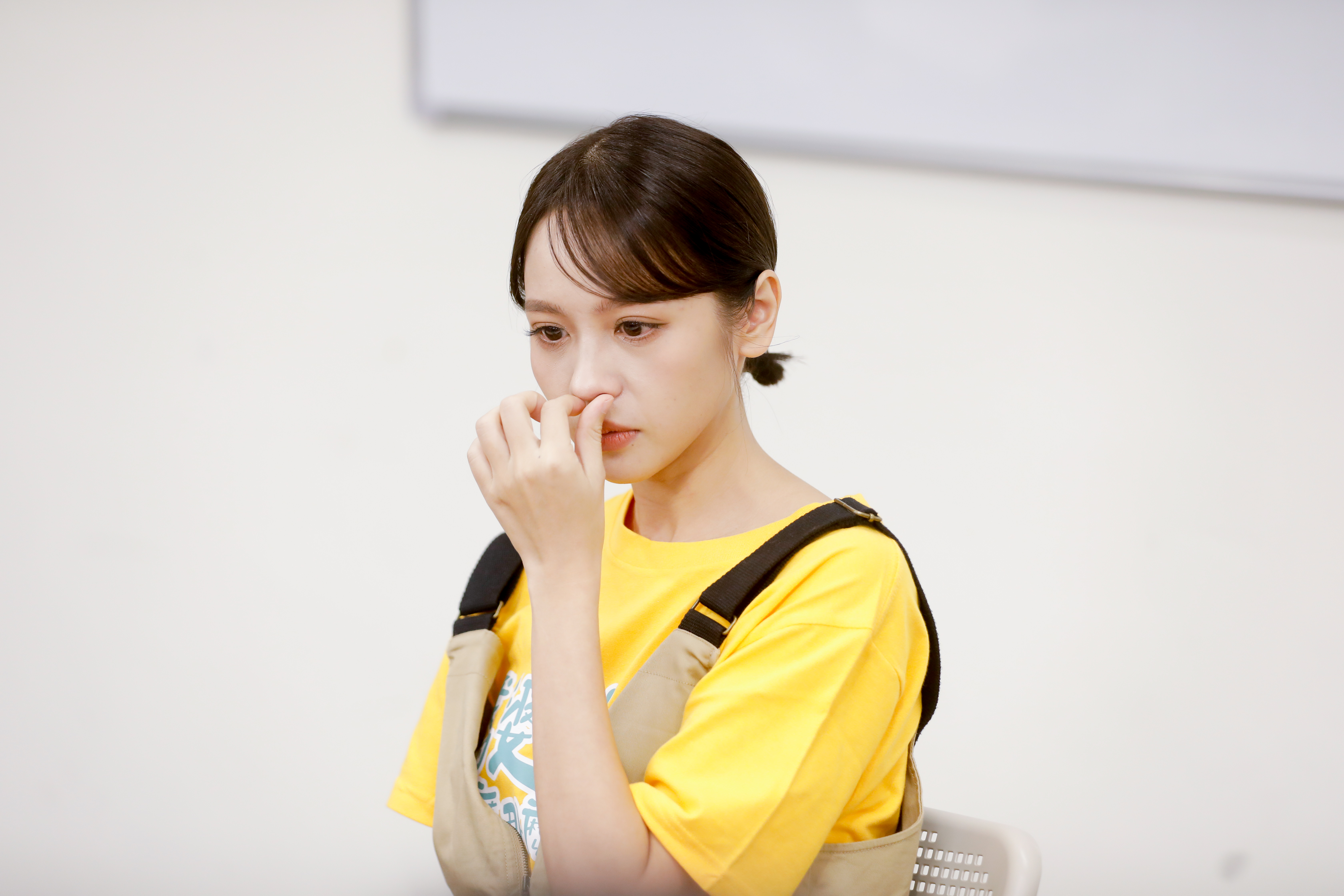 黃姵嘉提到被分手一事淡定面對。