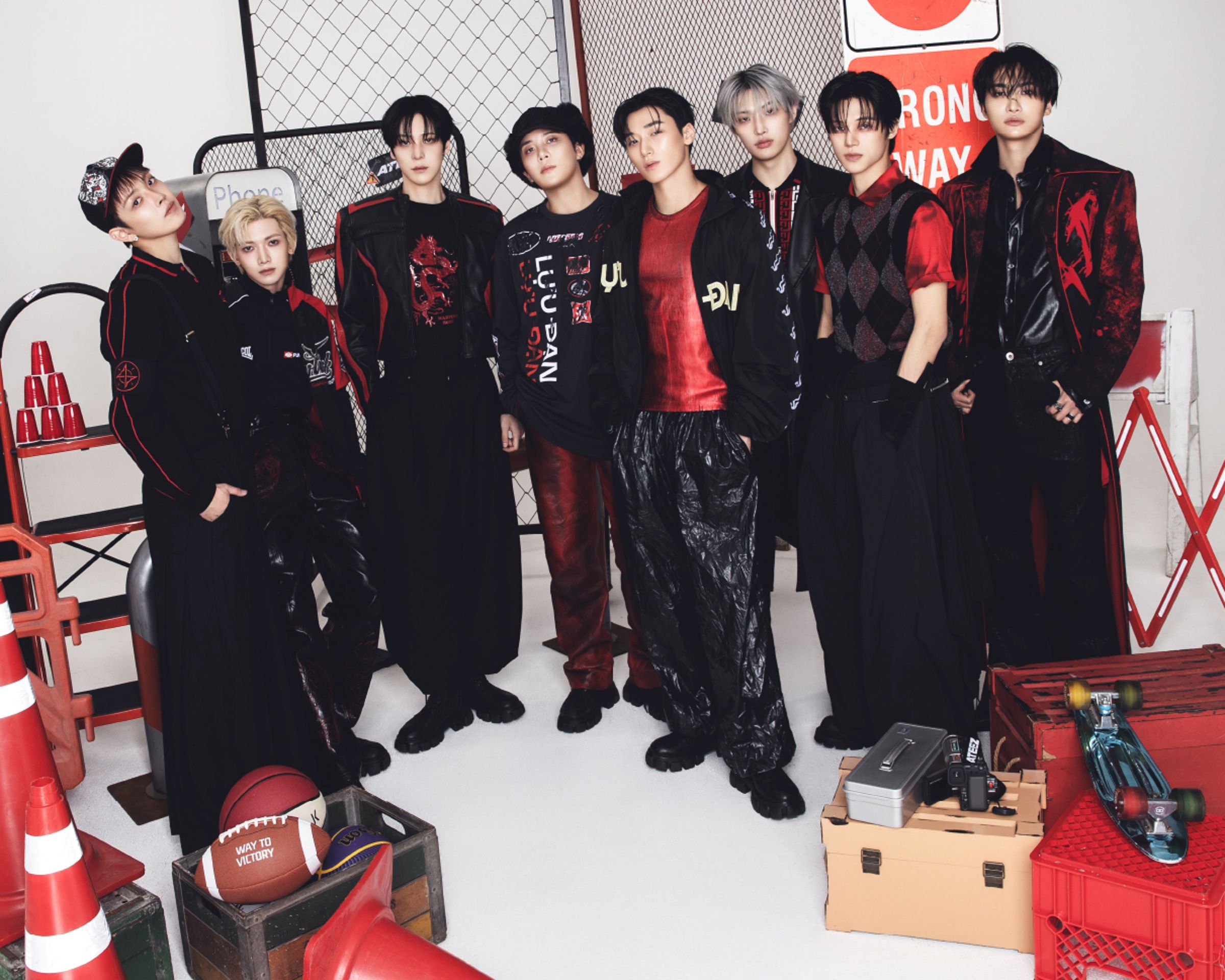 ATEEZ將在DAY 2壓軸登場，以招牌高能量演出和震胸舞點燃全場氣氛。（寬宏提供）