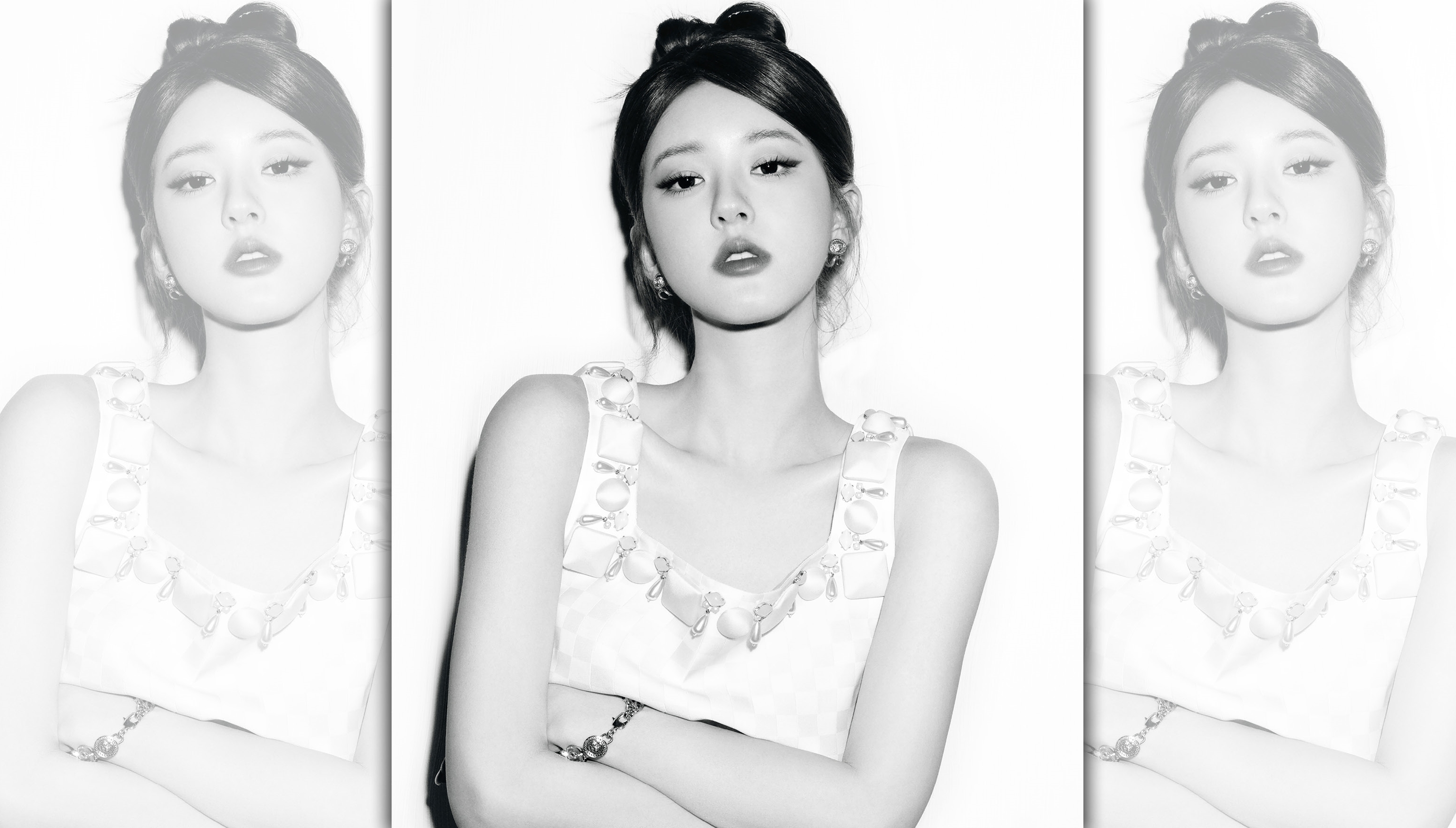 VERSACE在趙露25歲生日當天，正式宣佈邀請她出任全球品牌大使。（VERSACE提供）