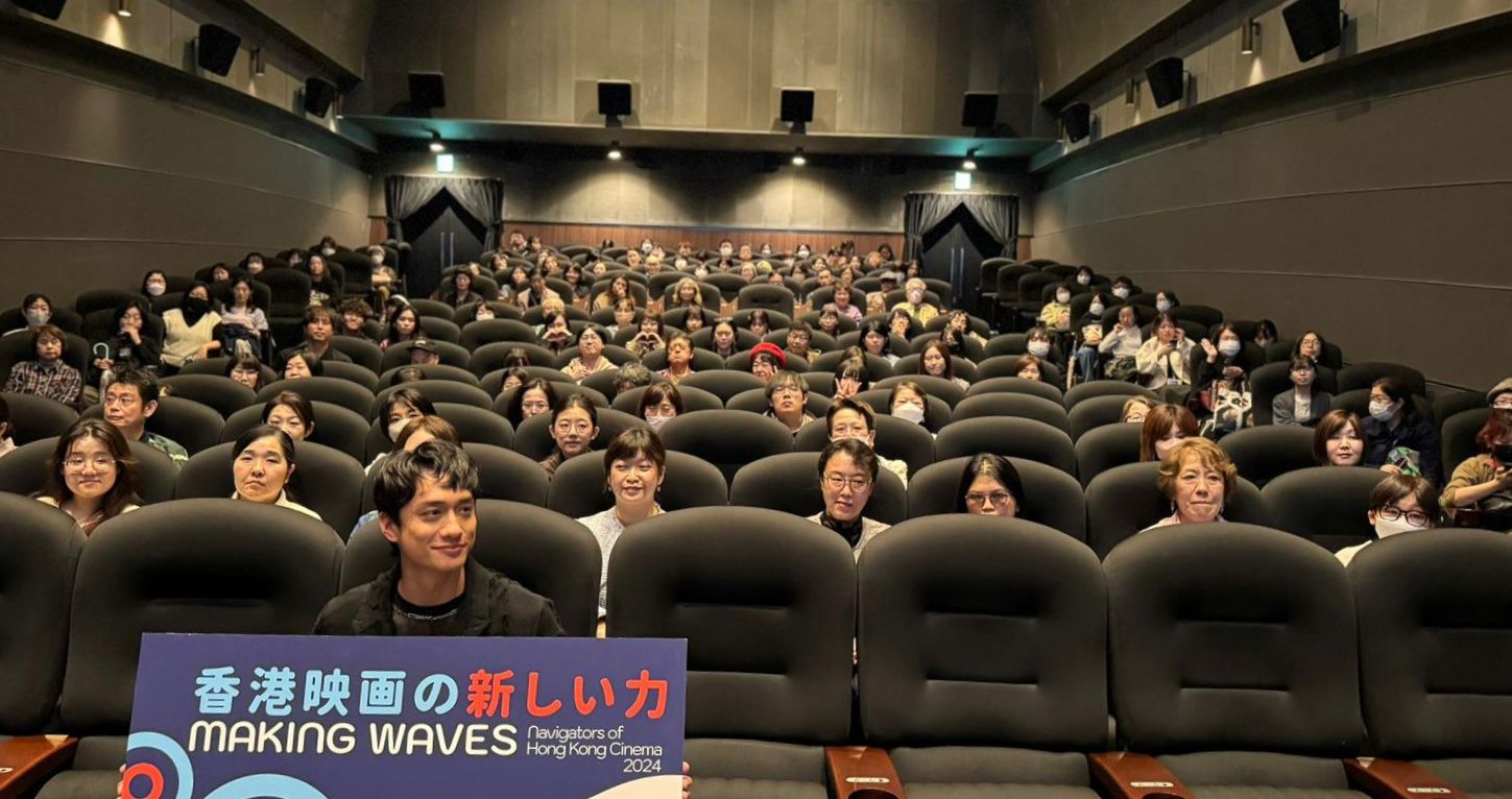 首次在日本觀眾前亮相，劉俊謙在日本也累積了一批粉絲。（滾動工作室提供）