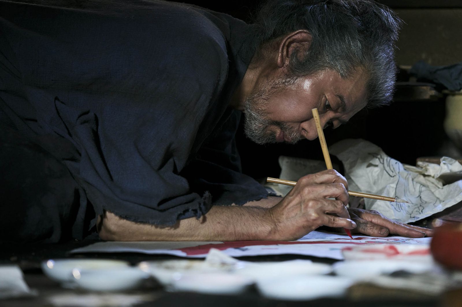 傳神演繹葛飾北齋生命故事 永瀨正敏為《浮世繪女兒》剃髮直呼「有點冷」