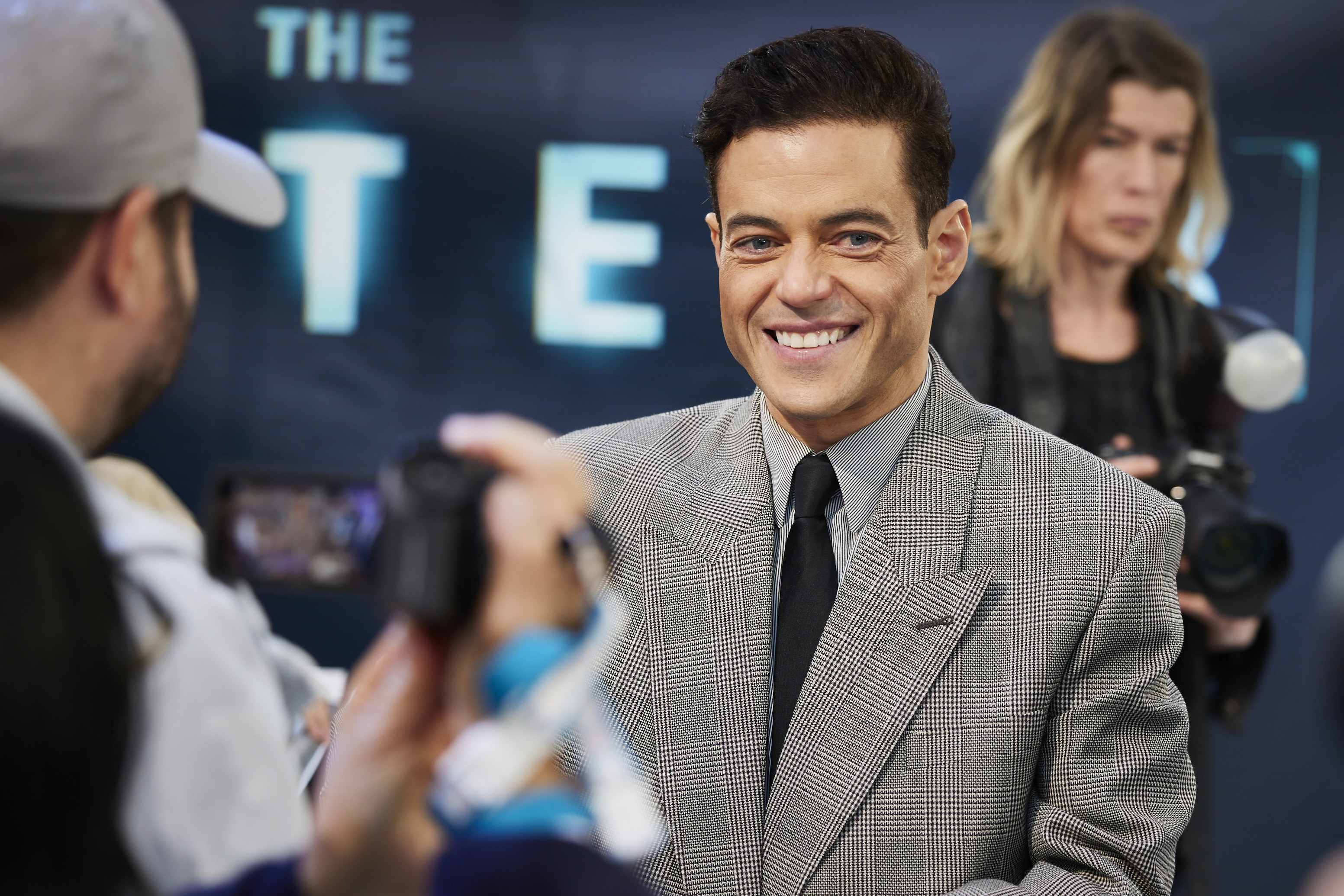 雷米馬利克出席《復仇反擊戰》紐約首映。（20世紀影業提供）