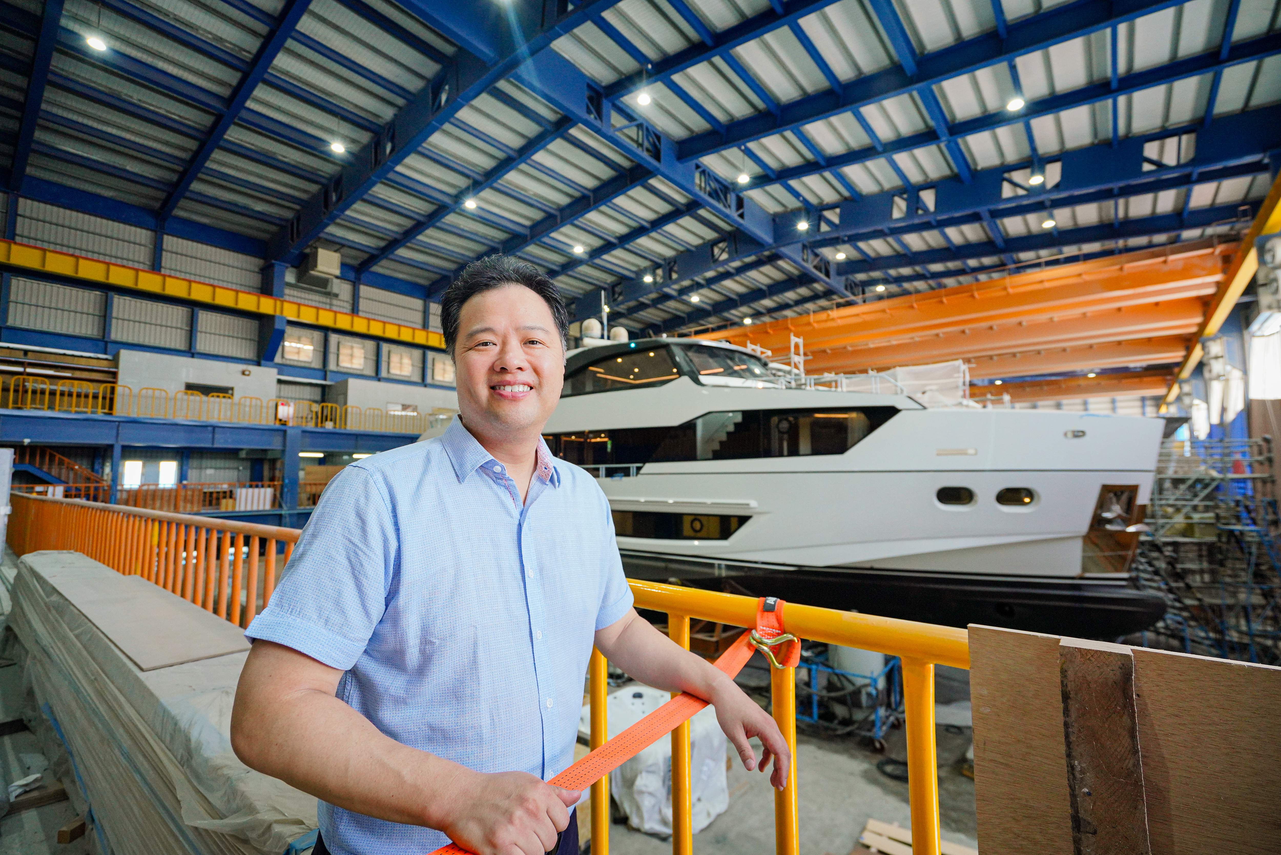 基於對市場前景的精準嗅覺，闕慶承接班後改變經營策略，不只讓營收年年成長，也讓東哥遊艇成為美國市占第一的豪華遊艇品牌。