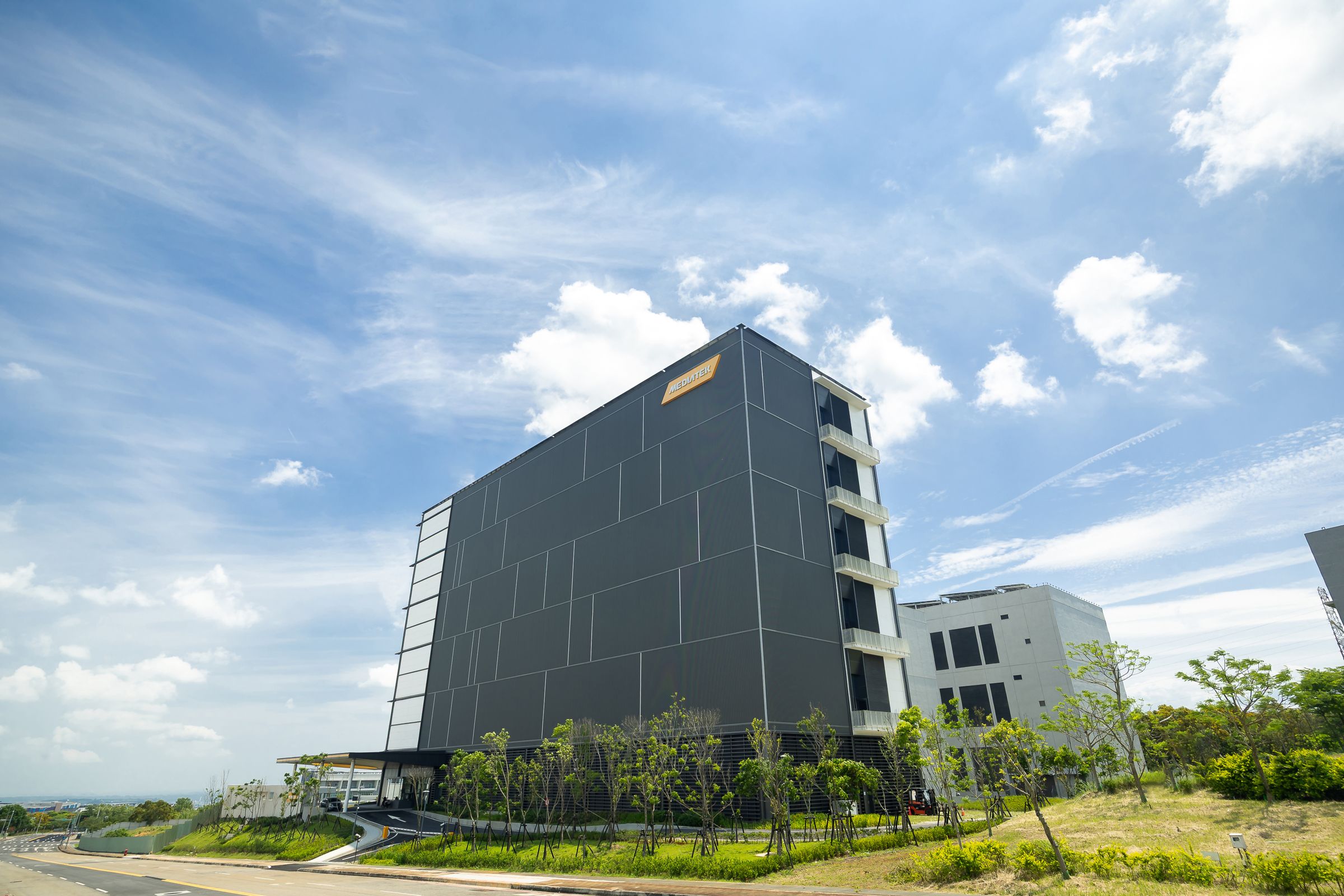 聯發科正式啟用苗栗銅鑼科學園區2.5公頃的研發資料中心。（聯發科提供）