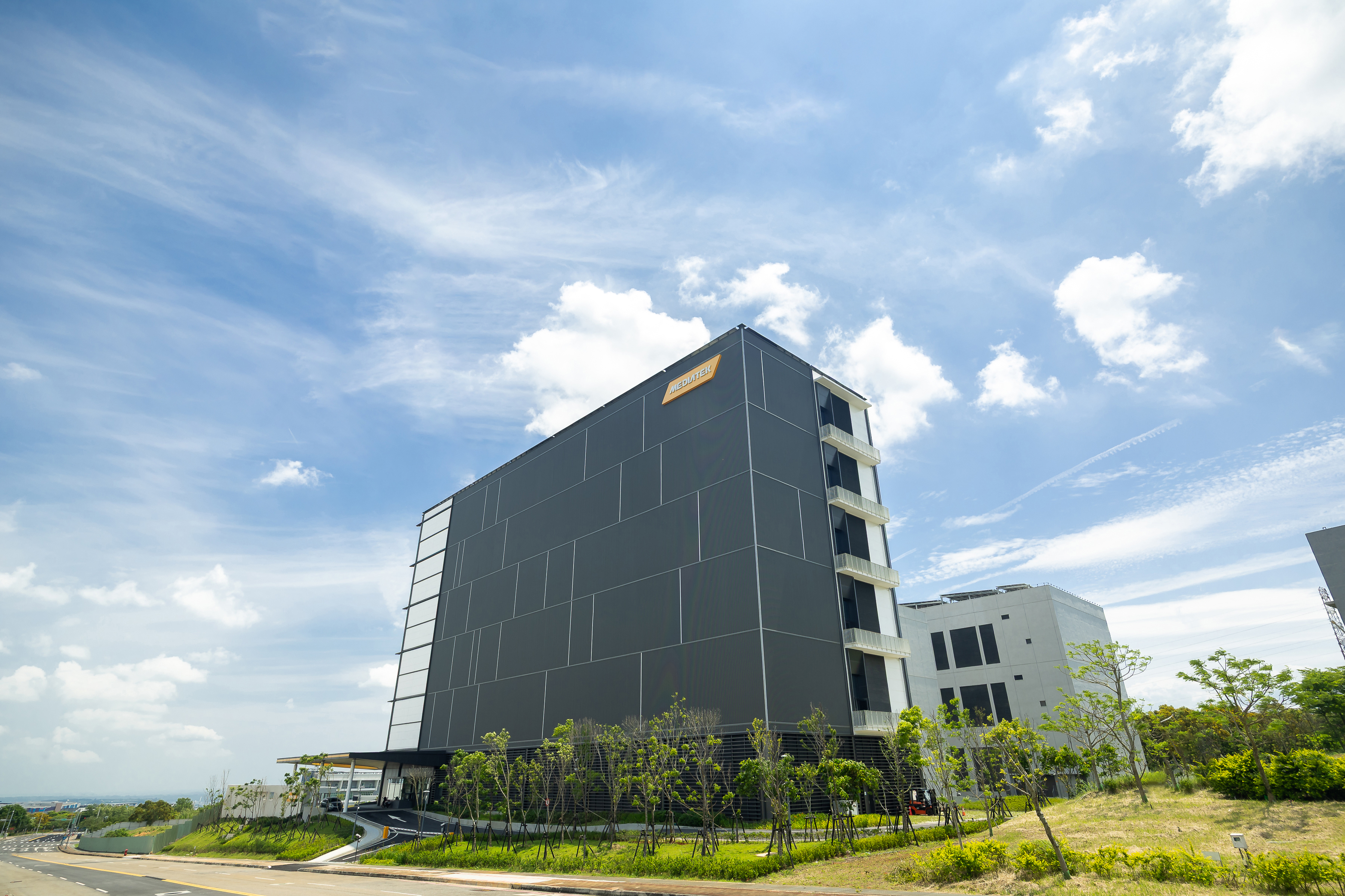 聯發科正式啟用苗栗銅鑼科學園區2.5公頃的研發資料中心。（聯發科提供）