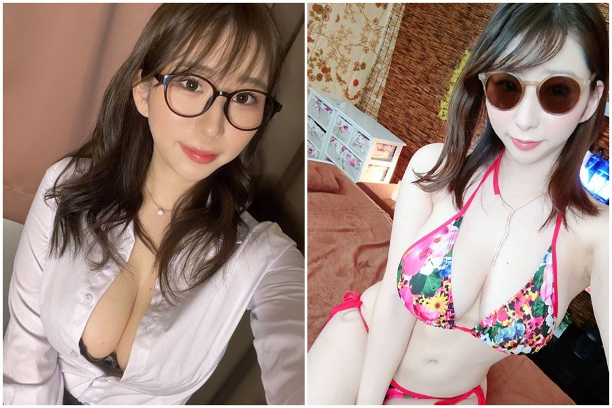 AV女優寶田萌奈美日前宣布結束台灣成人展工作後，將到英國遊學進修。（翻攝自寶田萌奈美X、IG）