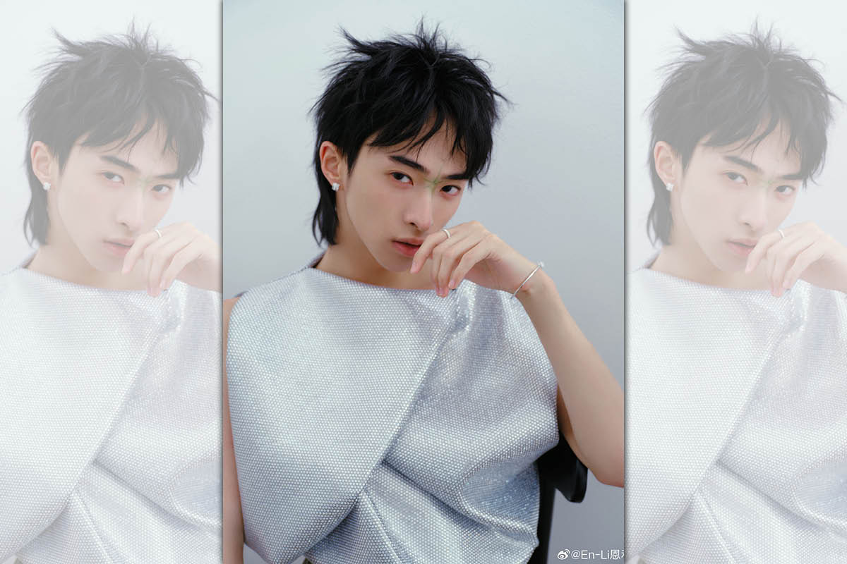 庾恩利（小哈利）喜歡拍片、音樂及時尚，朝著獨立音樂人的路線前進。（翻攝自恩利工作室微博）