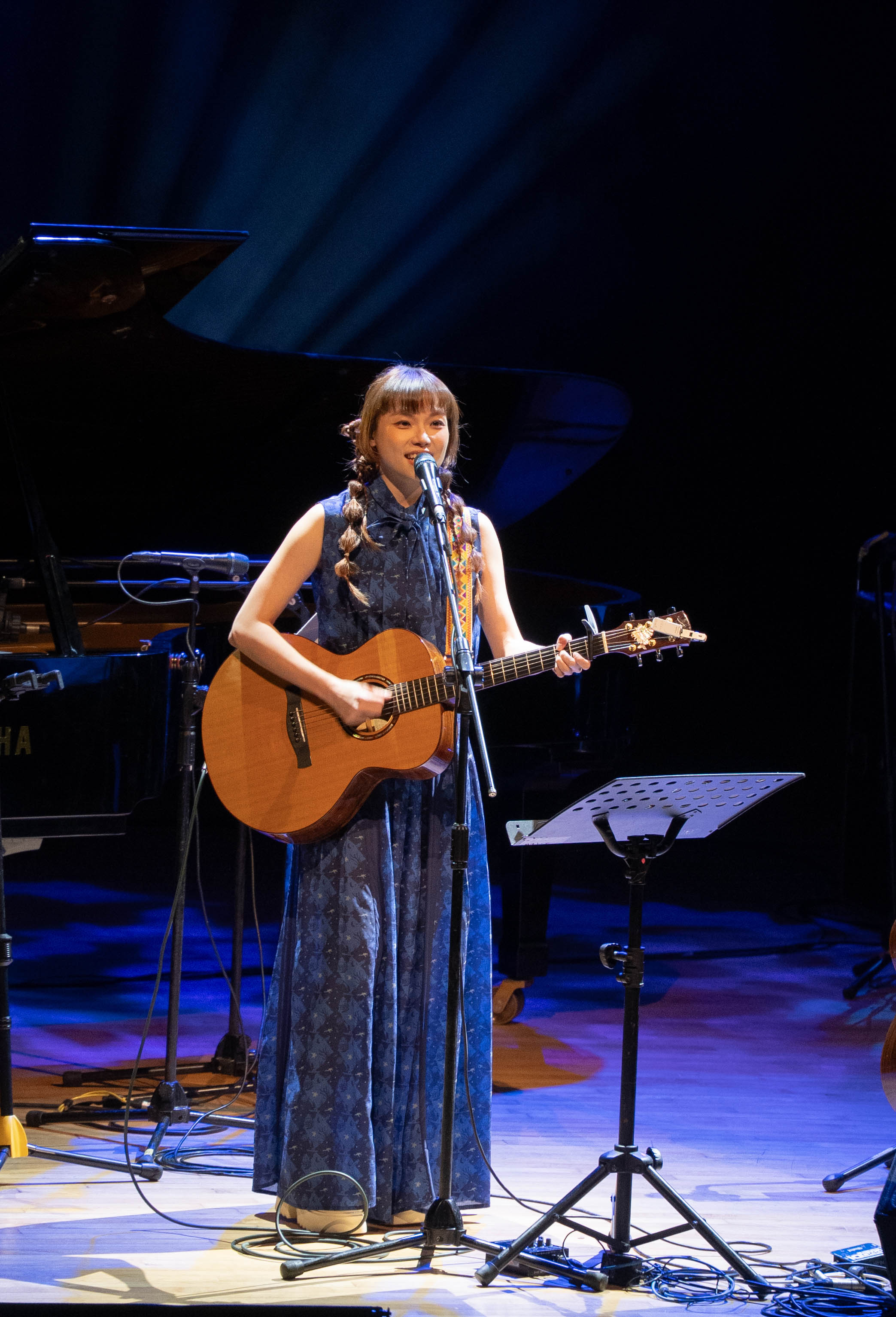 PiA吳蓓雅擔任小野麗莎《珍愛音樂之旅》高雄站嘉賓，展現金曲歌后風采。（好滿意音樂提供）