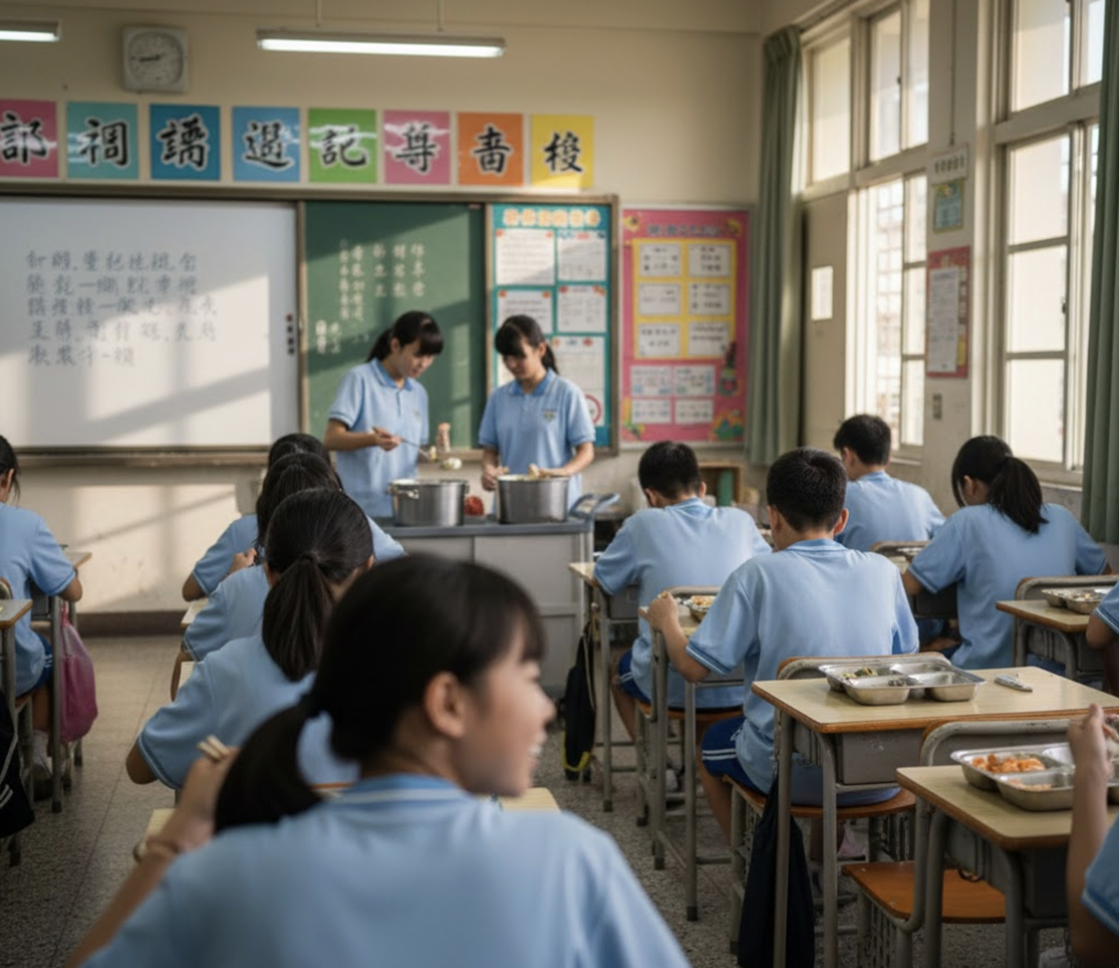 家長每年最多省1.6萬！基隆推行國中小營養午餐免費計劃