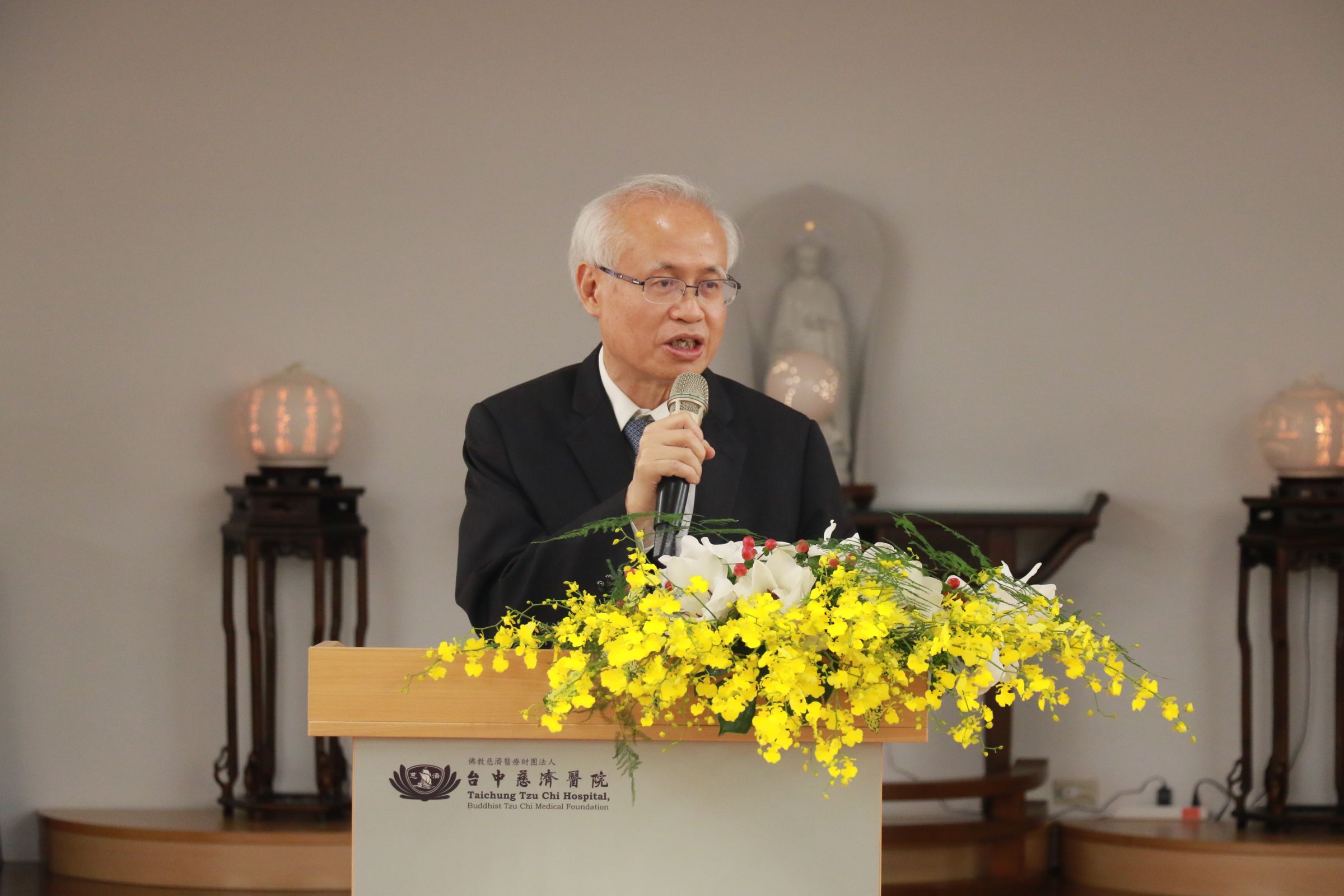 犯保協會董事長張斗輝致詞。(犯保提供)