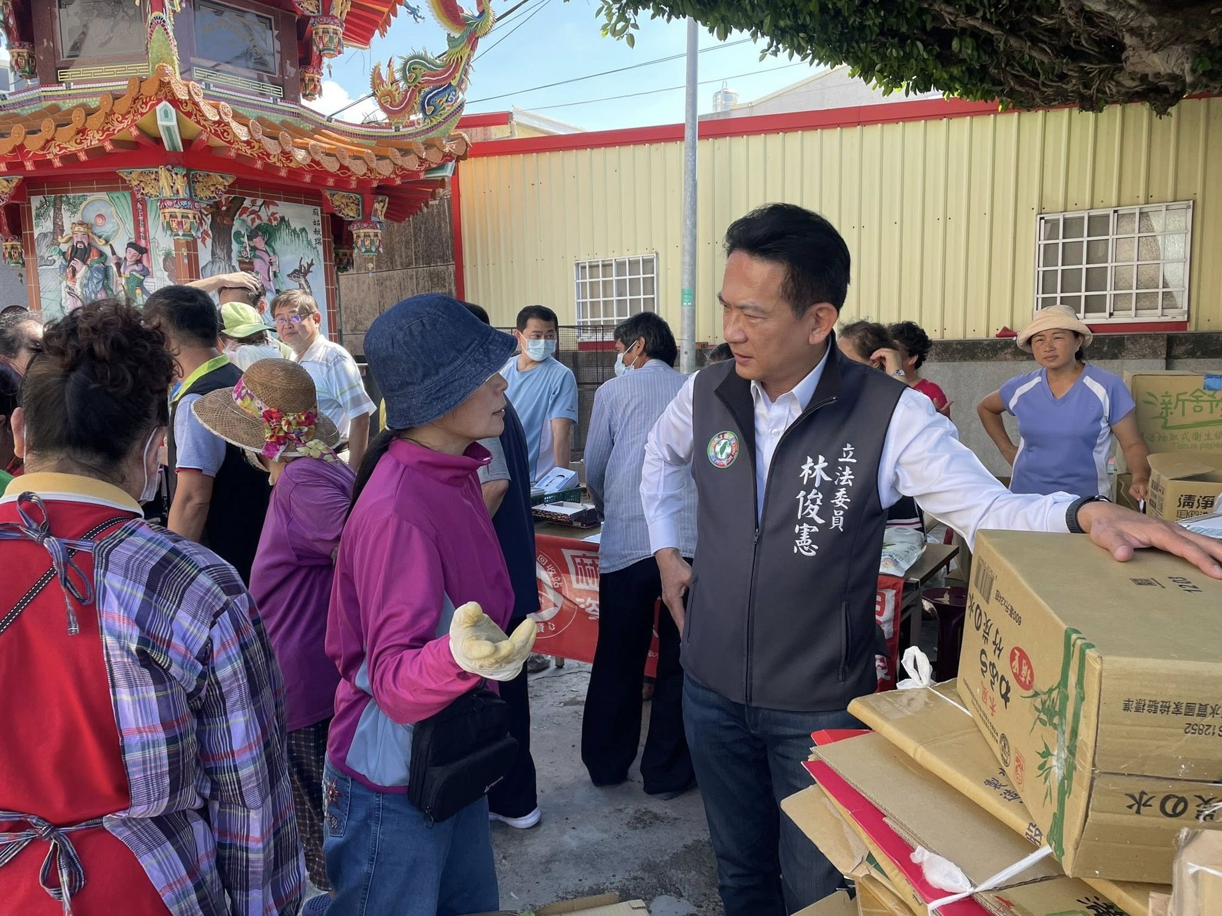 民進黨立委林俊憲分析「黨外在野黨大聯盟」。(翻攝自林俊憲臉書)