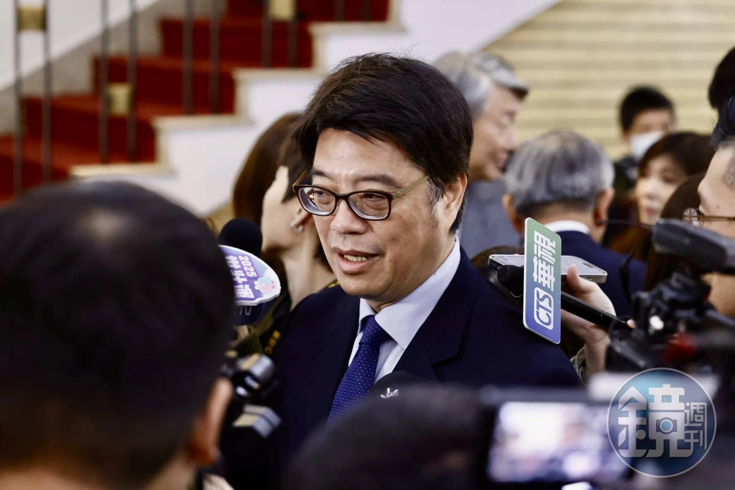 陸委會主委邱垂正表示,對於國民黨在此時執意迎合中共政治前提赴中國,政府深感遺憾。(本刊資料照)