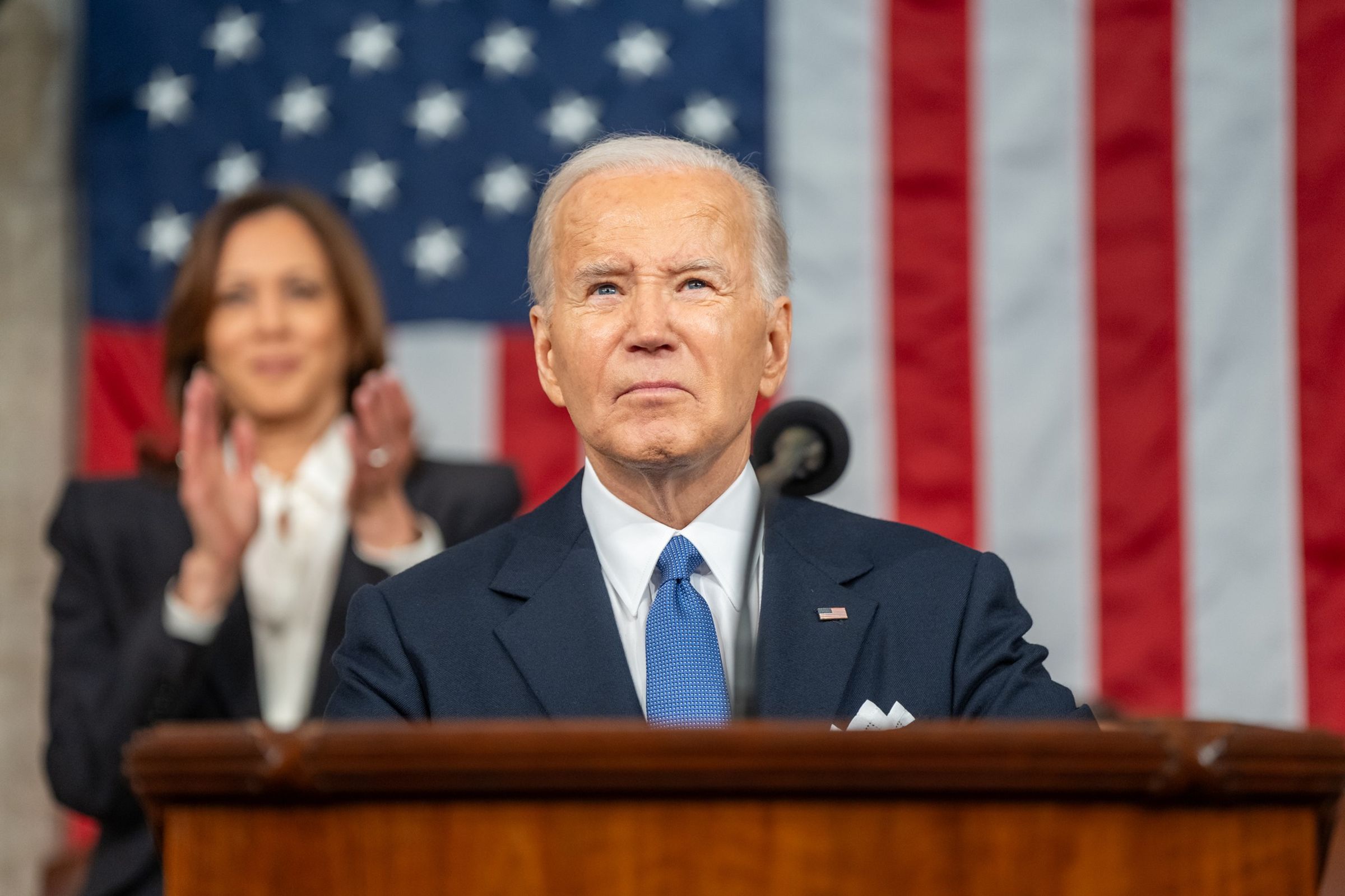 美國總統大選在即，拜登臨陣退選，掀起關注。（翻攝自The White House臉書）