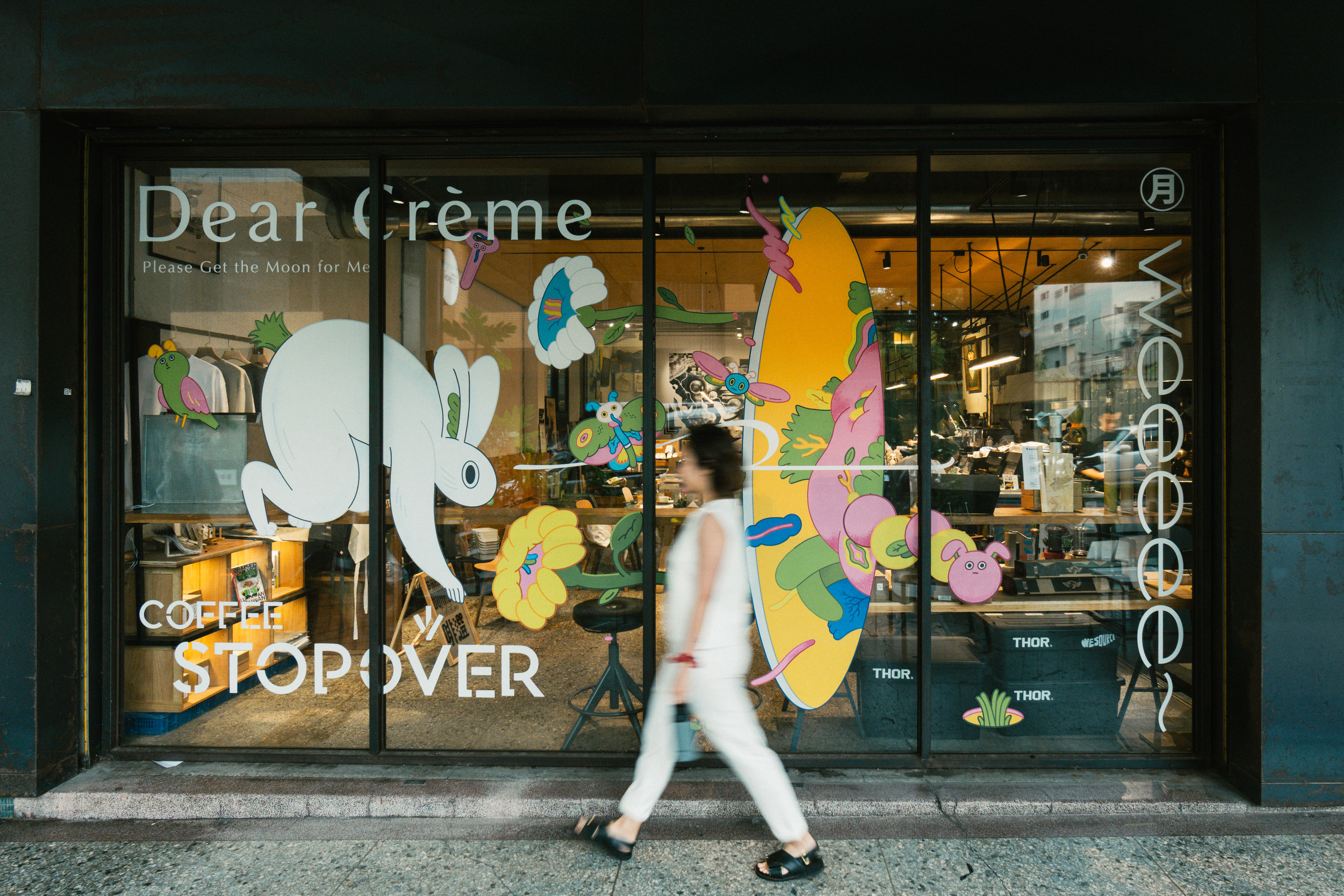 開在台中舊市區的「Coffee Stopover」也很鼓勵這個友善地球的活動。（日本虎牌提供）
