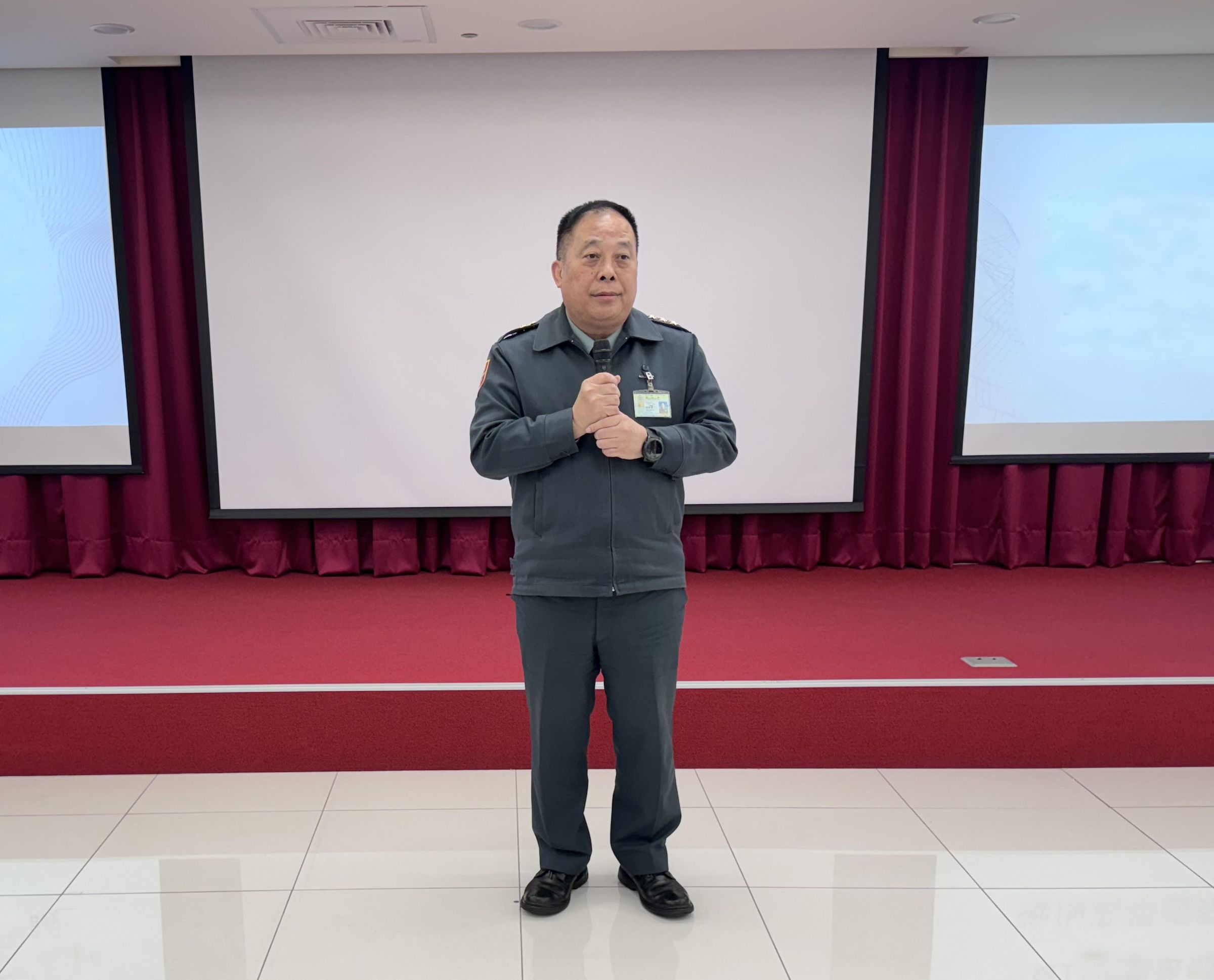 最高檢與國防部聯手打擊重大軍法案件，不論暴行犯上或抗命，全國各地檢署全都要加速縮短偵辦時程，必要時還要向法院請求從重量刑，共同維護軍紀及戰力準。（圖為國防部副部長徐衍璞，最高檢提供）