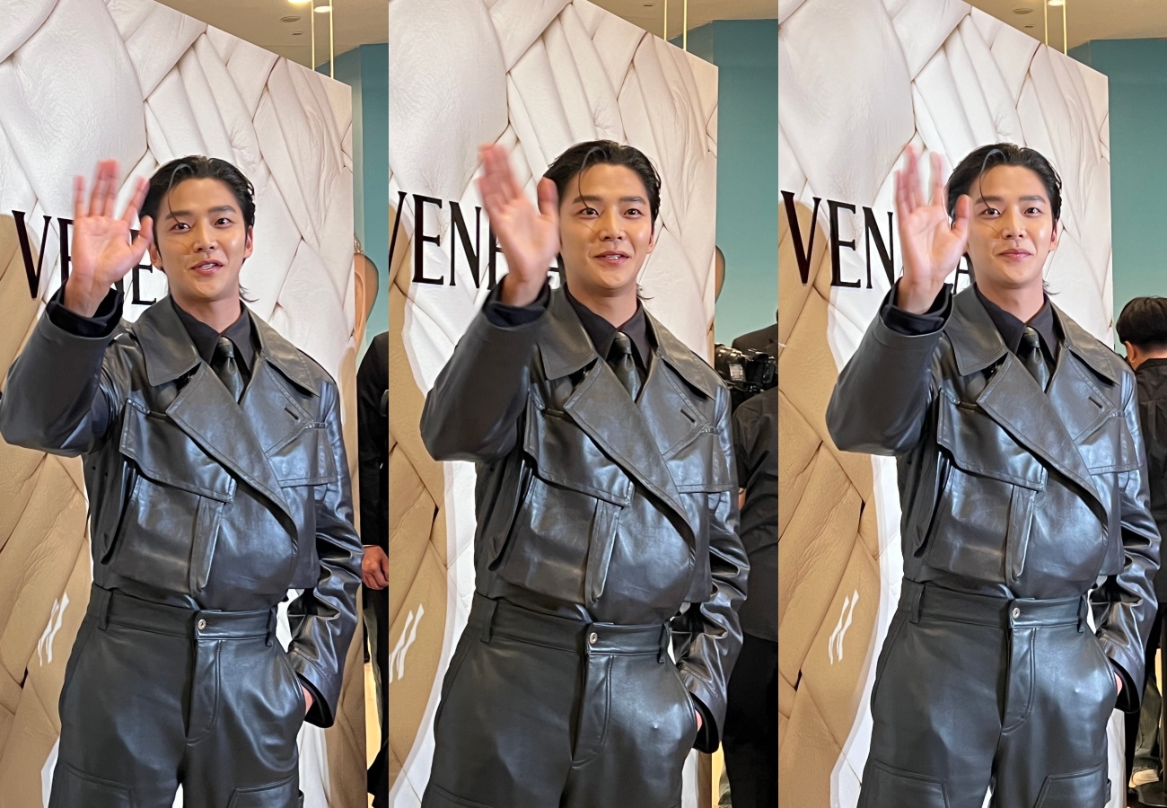 韓星路雲為BOTTEGA VENETA旗艦店開幕活動站台，吸引約500名粉絲到場尖叫。