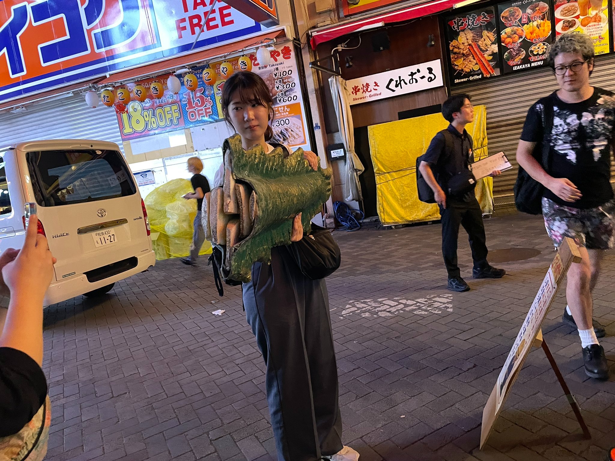 店家表示,未來有機會讓「龍尾」成為另一種裝飾品。(翻自X平台@eiseieisei)